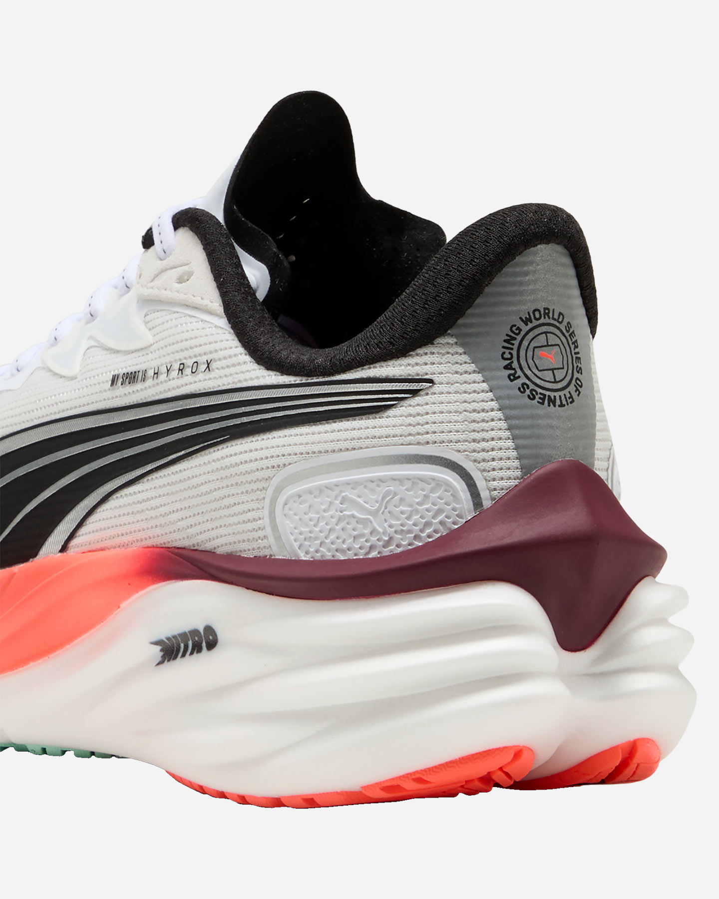 Scarpe running PUMA VELOCITY NITRO 4 HYROX W - Bianco - 5 | Cisalfa Sport