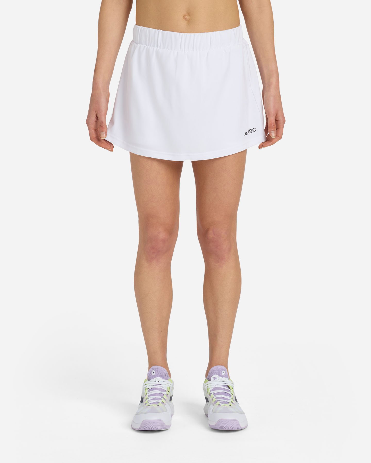 Bottom tennis ABC ESSENTIAL W - Bianco - 1 | Cisalfa Sport