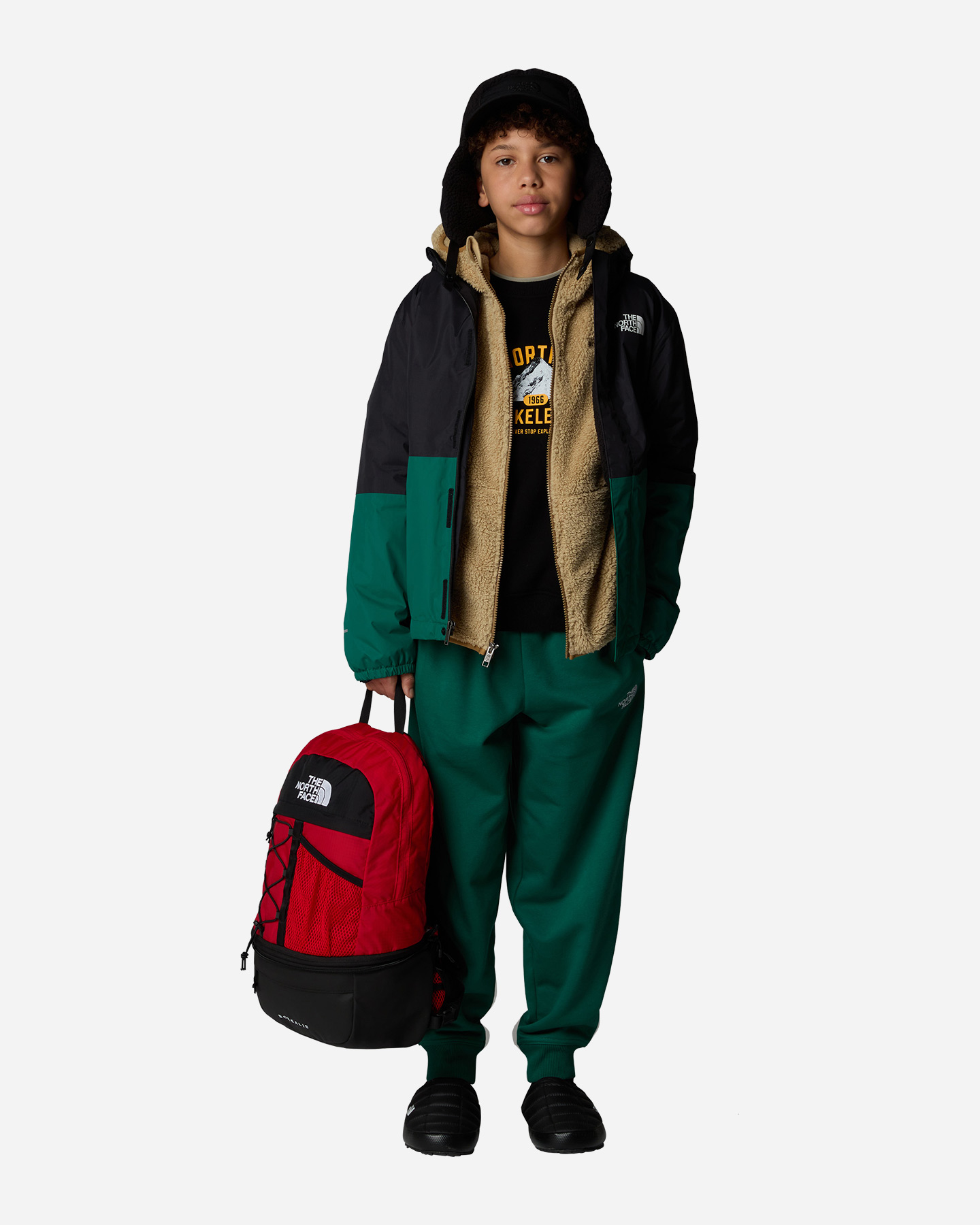 Giubbotto THE NORTH FACE ANTORA RAIN JR - Nero - 5 | Cisalfa Sport