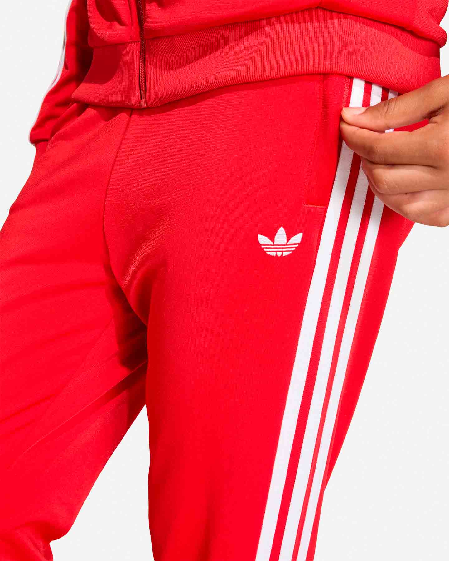 Pantalone ADIDAS ICON JR - Rosso - 4 | Cisalfa Sport