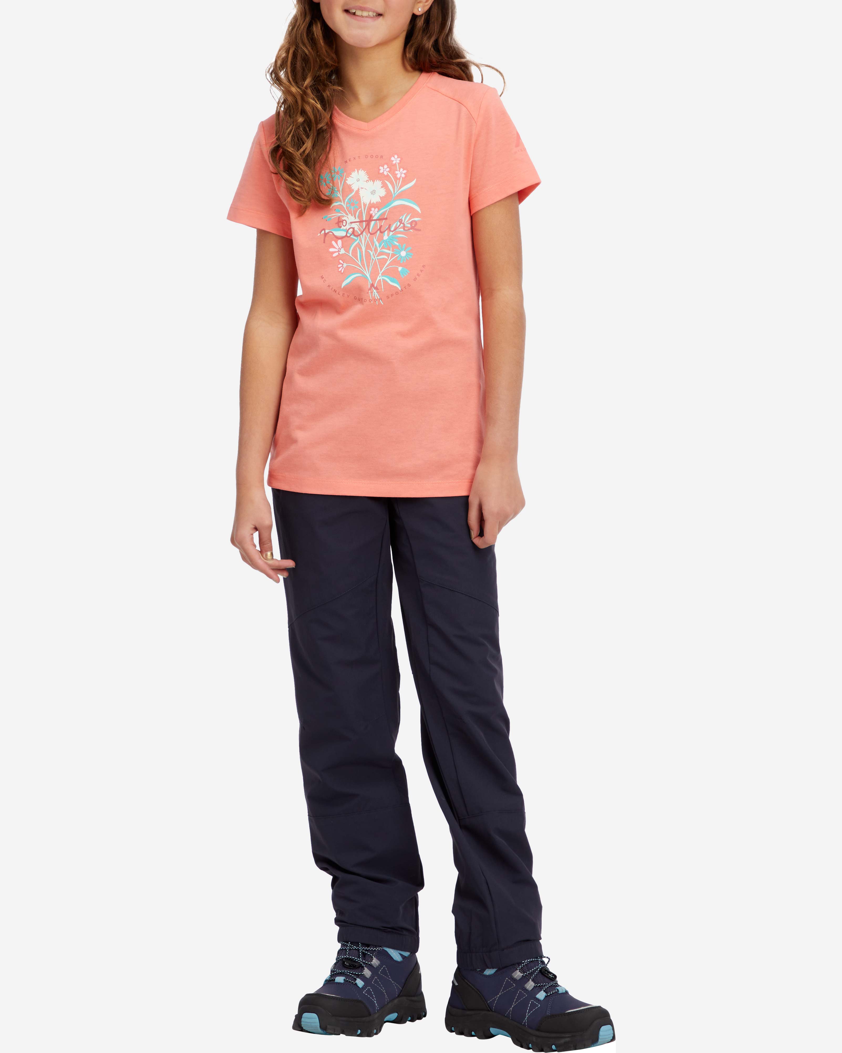 T-shirt MCKINLEY ELLIS II JR - Rosa - 3 | Cisalfa Sport