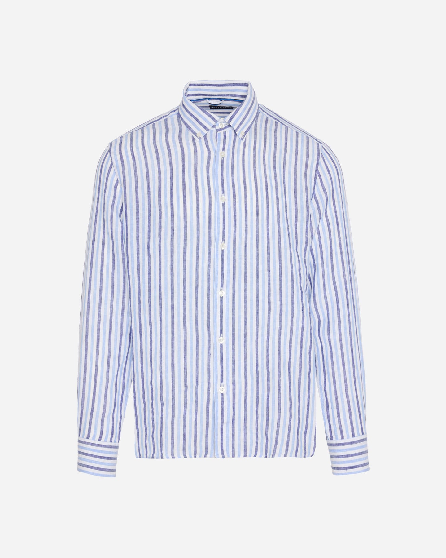 Camicia NORTH SAILS LINEN STRIPE M - Azzurro - 0 | Cisalfa Sport