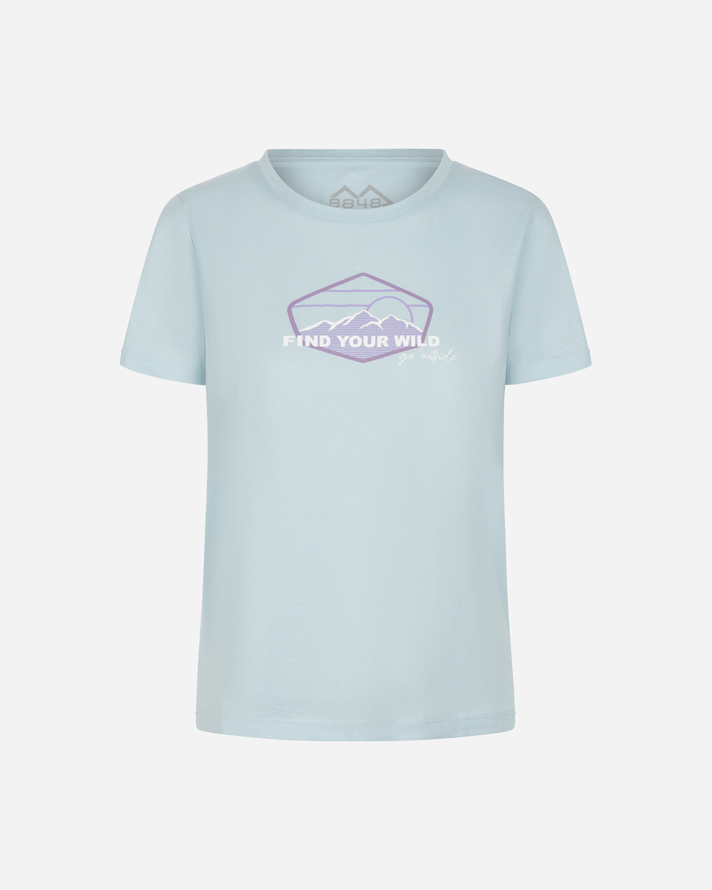 T-shirt 8848 ESSENTIAL W - Azzurro - 0 | Cisalfa Sport