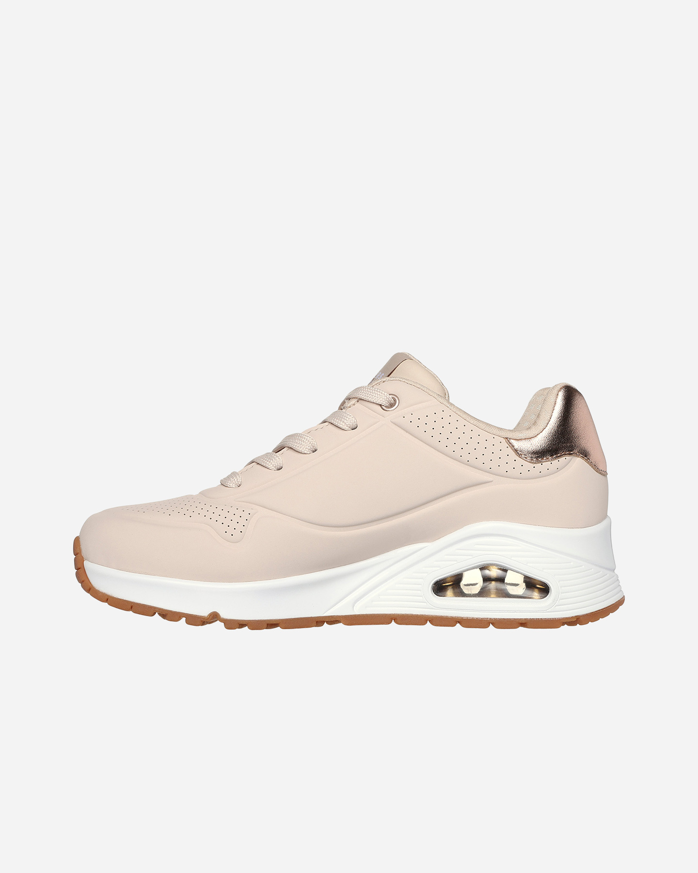 Scarpe sneakers SKECHERS UNO GOLDEN AIR W - Beige - 4 | Cisalfa Sport