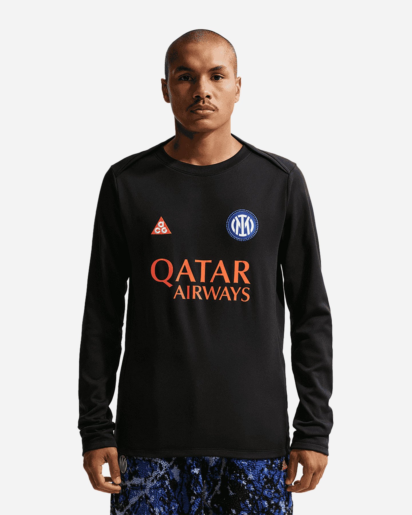 Abbigliamento calcio ufficiale NIKE INTER ACG PREMATCH 26 M - 0 | Cisalfa Sport