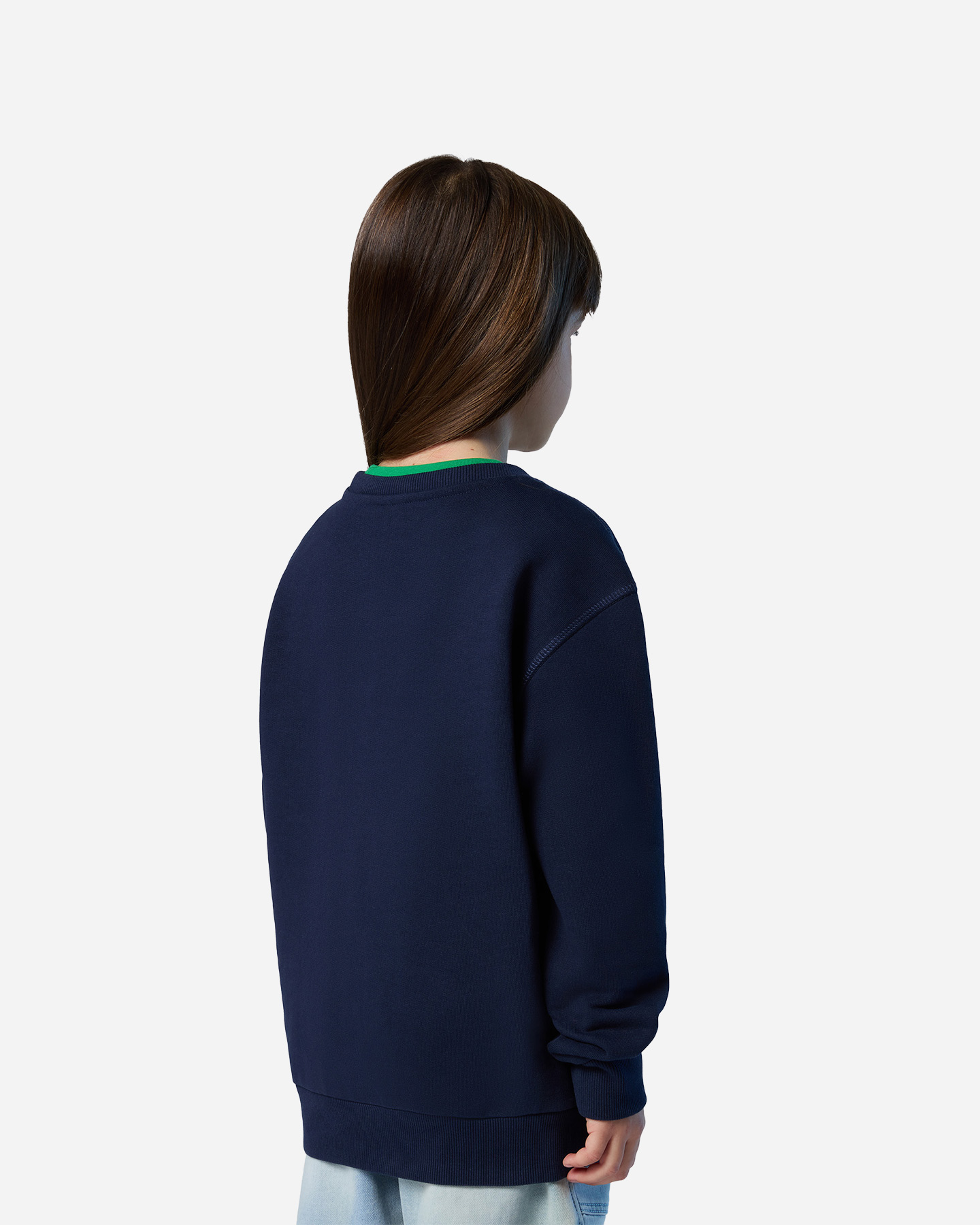 Felpa NORTH SAILS LOGO CHEST JR - Blu - 2 | Cisalfa Sport