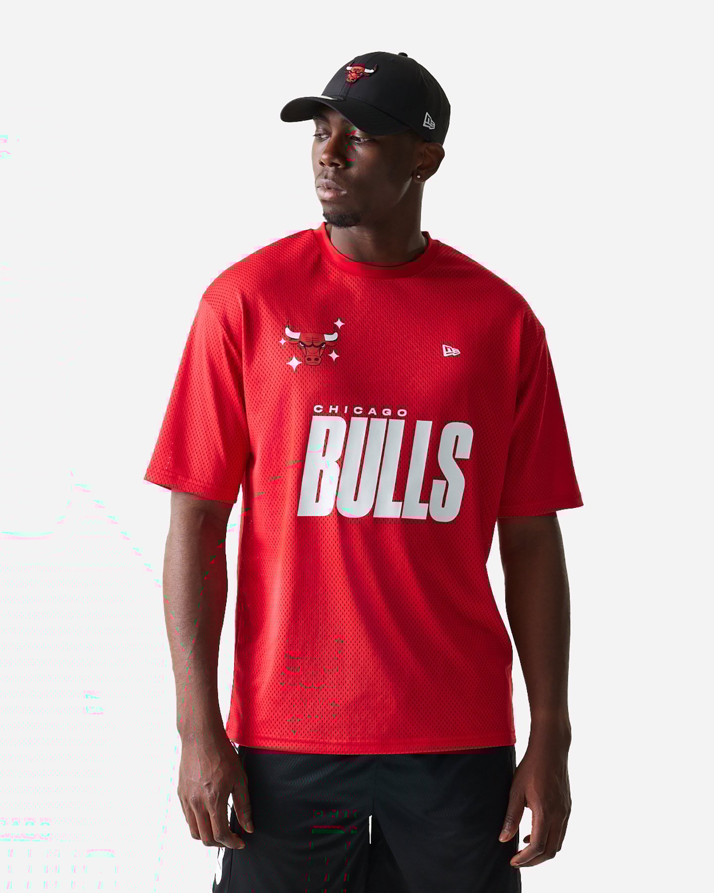 Maglia basket NEW ERA CHICAGO BULLS NBA GRAPHIC  - Rosso - 0 | Cisalfa Sport
