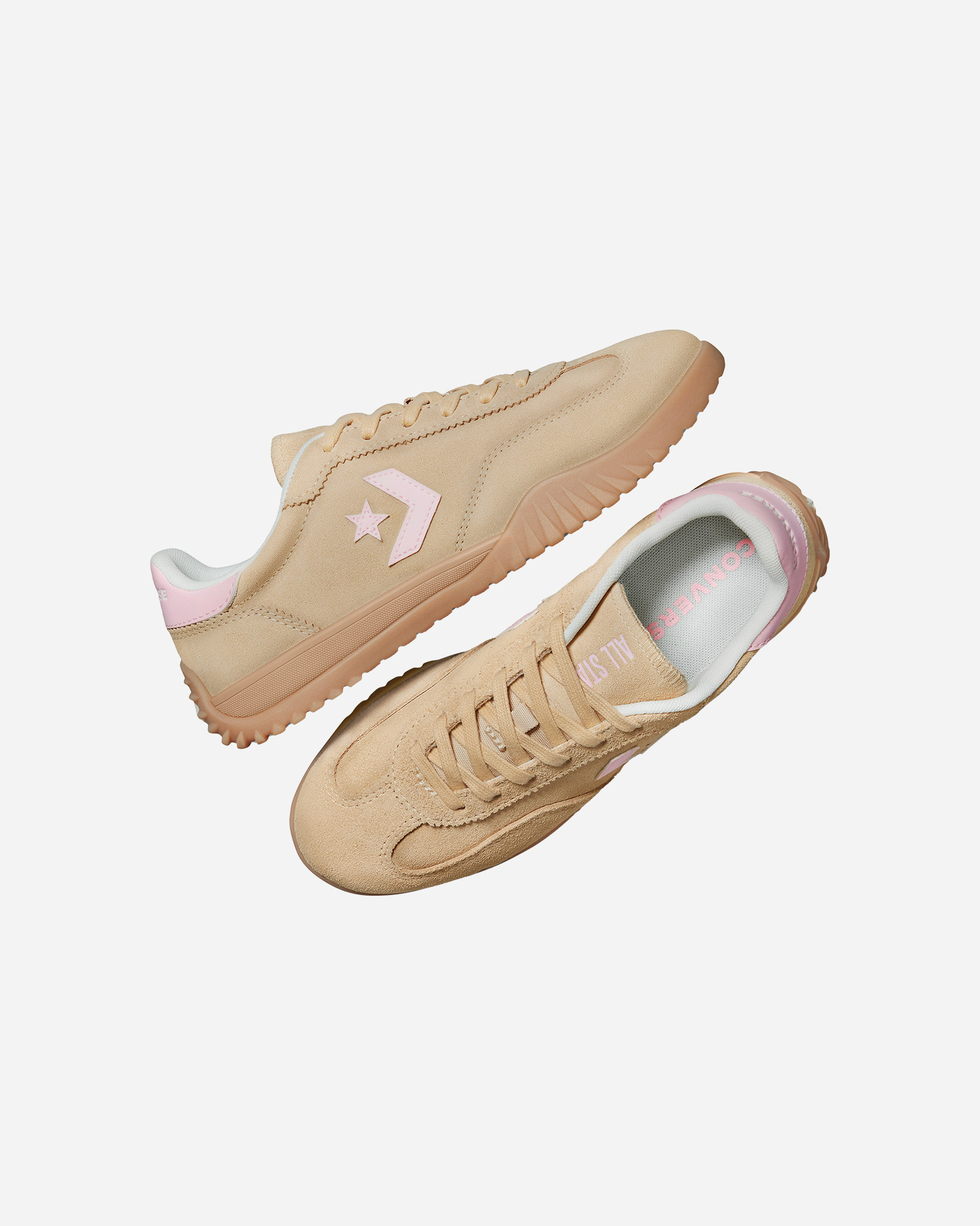 Scarpe sneakers CONVERSE RUN STAR TRAINER OX W - Beige - 1 | Cisalfa Sport