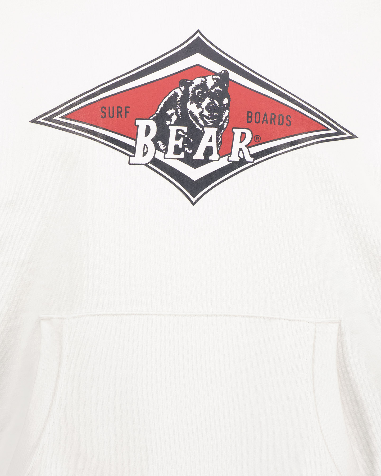 Felpa BEAR LOGO ISTITUZIONAL M - Bianco - 2 | Cisalfa Sport