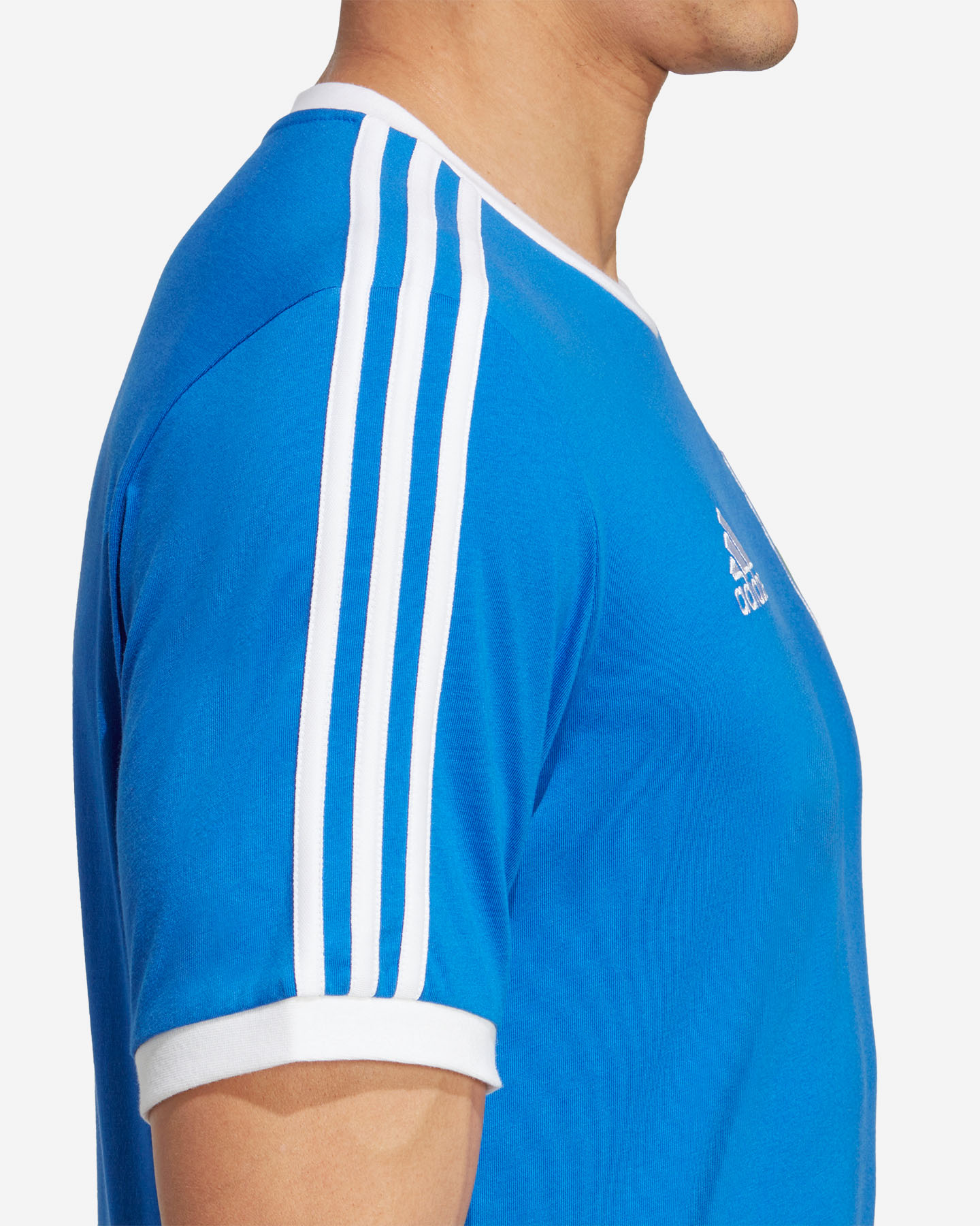 Abbigliamento calcio ufficiale ADIDAS FIGC DNA 3STRIPES M - Blu - 5 | Cisalfa Sport