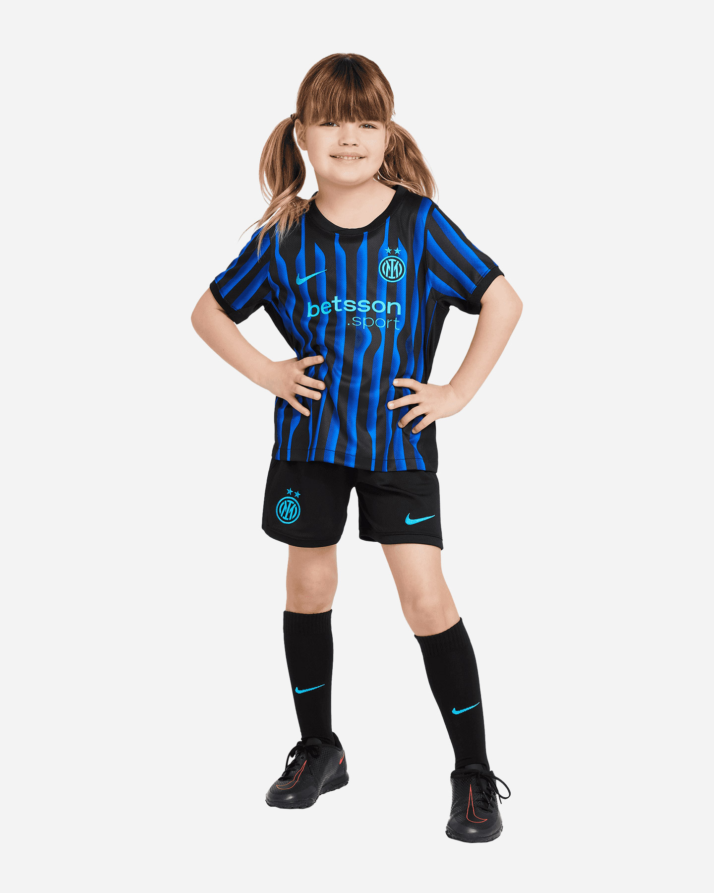 Abbigliamento calcio ufficiale NIKE MINIKIT NIKE INTER 25-26 HOME STADIUM JR - Color mix - 3 | Cisalfa Sport