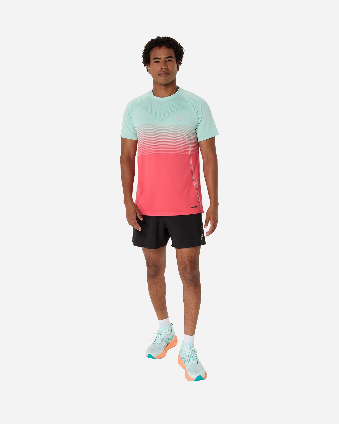 T-shirt running ASICS SEAMLESS M - Verde - 3 | Cisalfa Sport