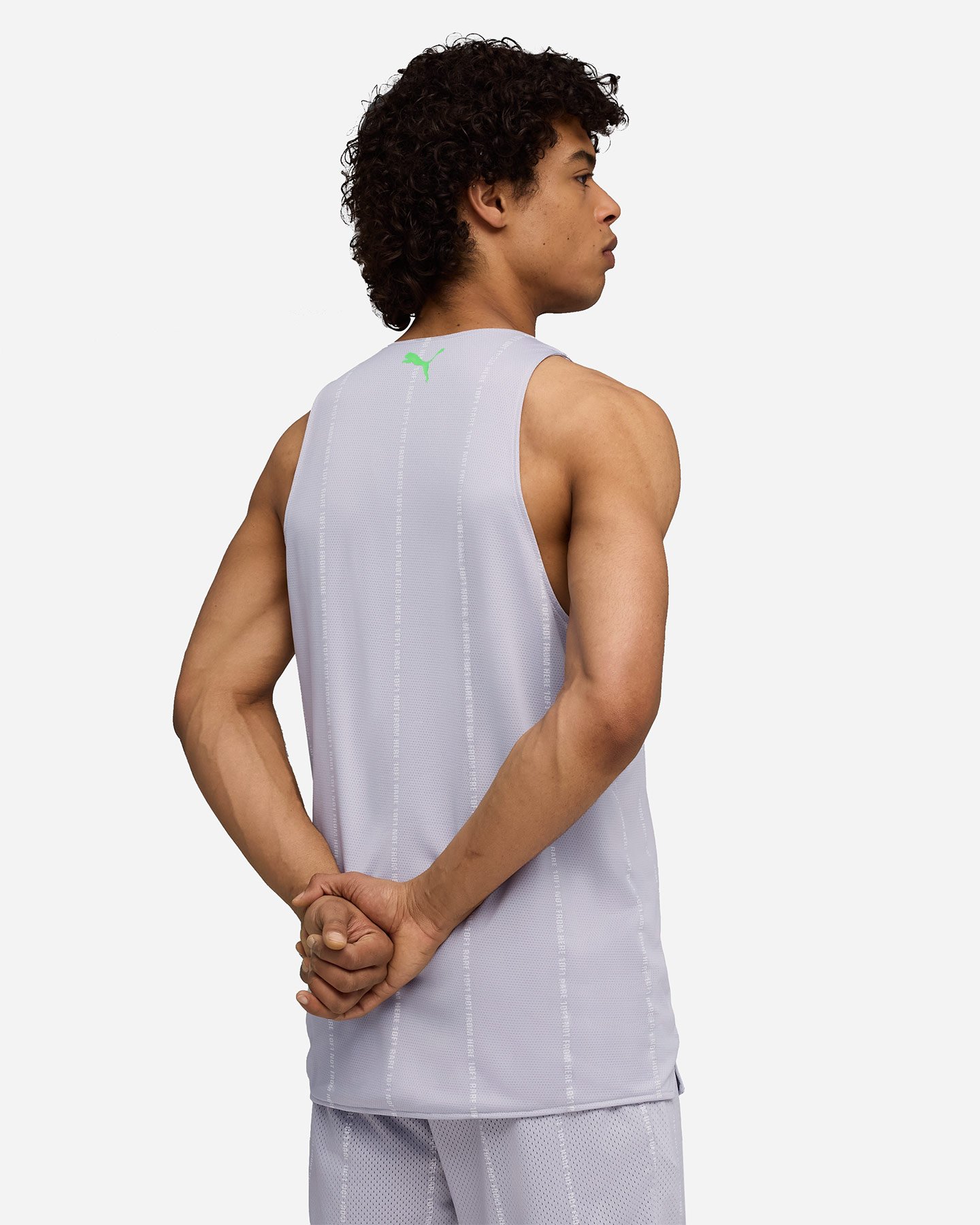 Canotta basket PUMA MELO ALWAYZ ON M - Verde - 3 | Cisalfa Sport