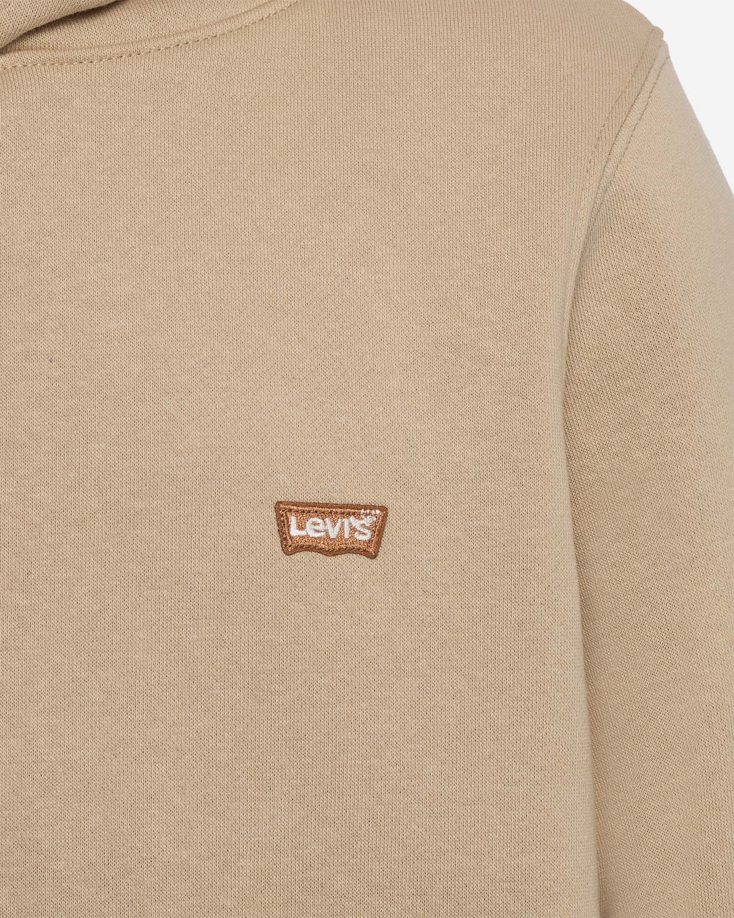 Felpa LEVI'S MINI BATWING JR - Beige - 2 | Cisalfa Sport