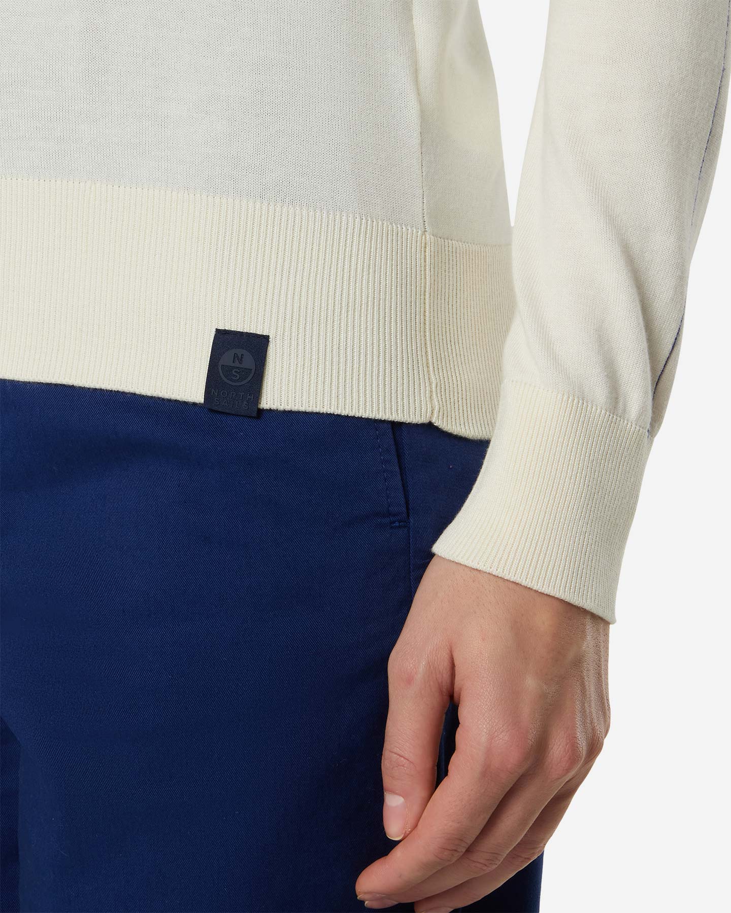 Maglione NORTH SAILS BASIC W - Bianco - 5 | Cisalfa Sport