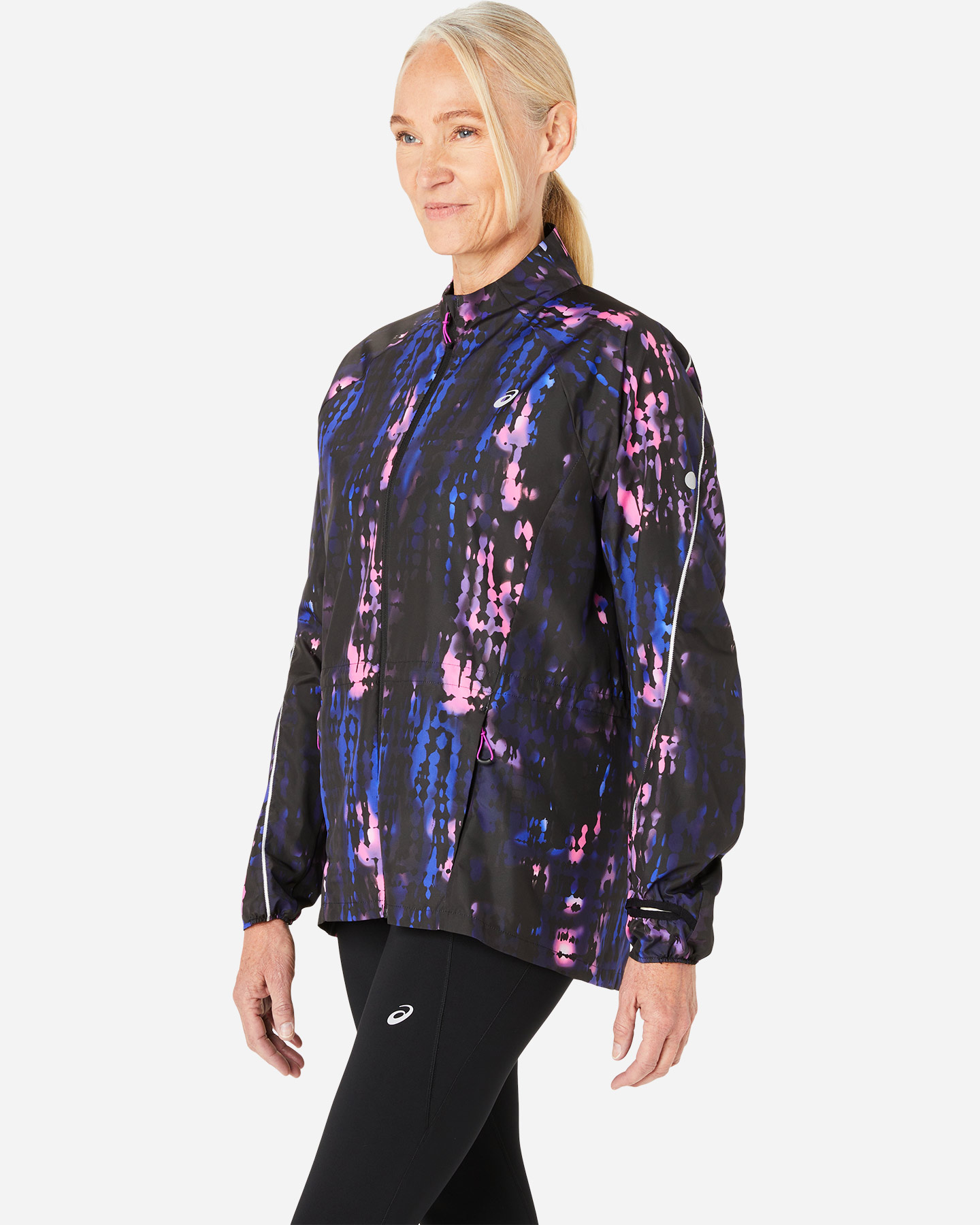 Giacca running ASICS ROAD LITE-SHOW PACKABLE W - Nero - 1 | Cisalfa Sport