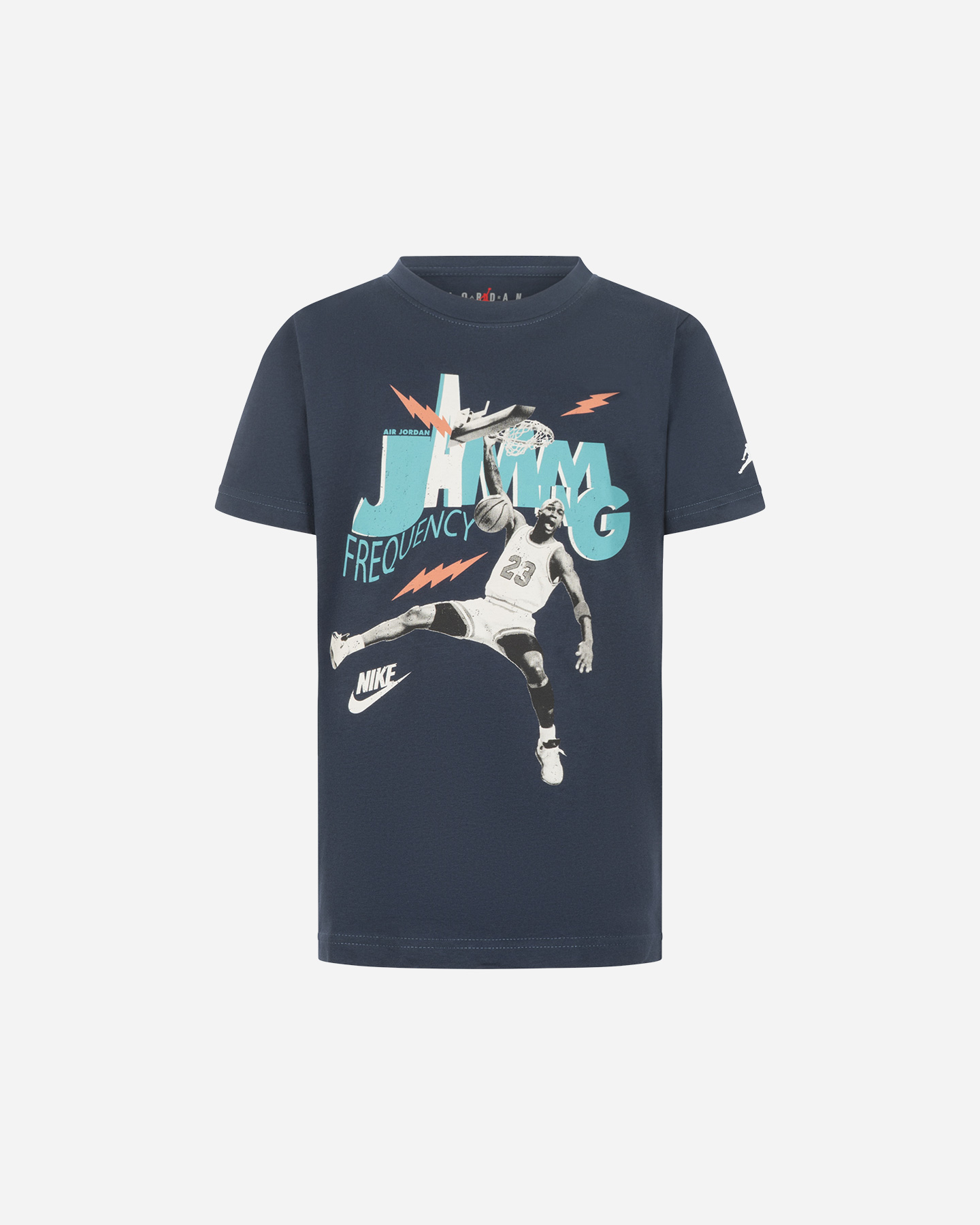 T-shirt NIKE JORDAN JAMMING JR - Blu Navy - 0 | Cisalfa Sport