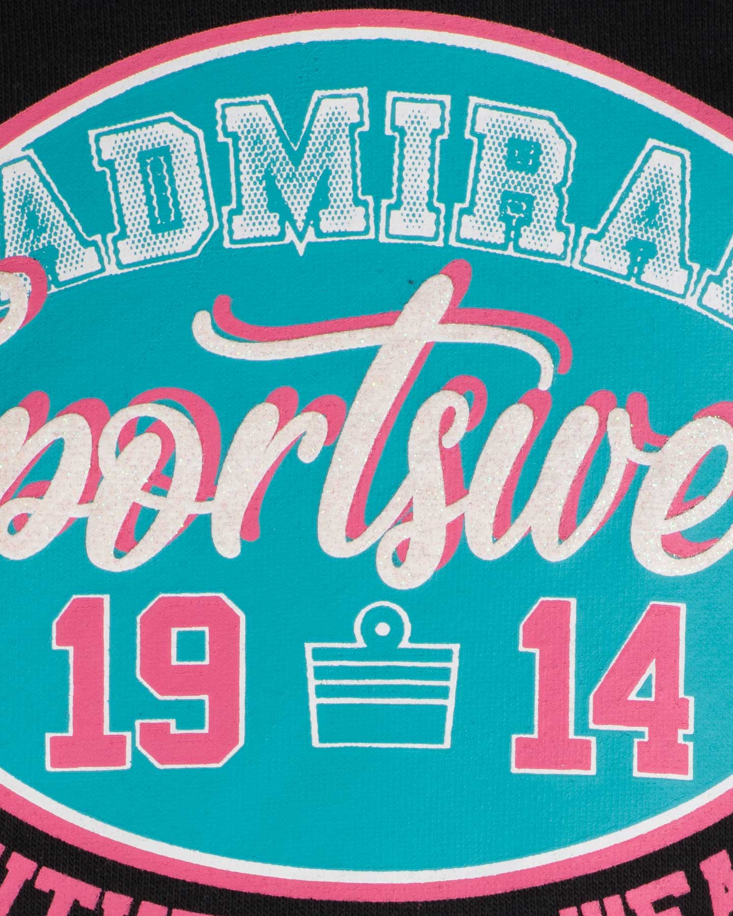 Felpa ADMIRAL BASIC SPORT JR - Nero - 2 | Cisalfa Sport