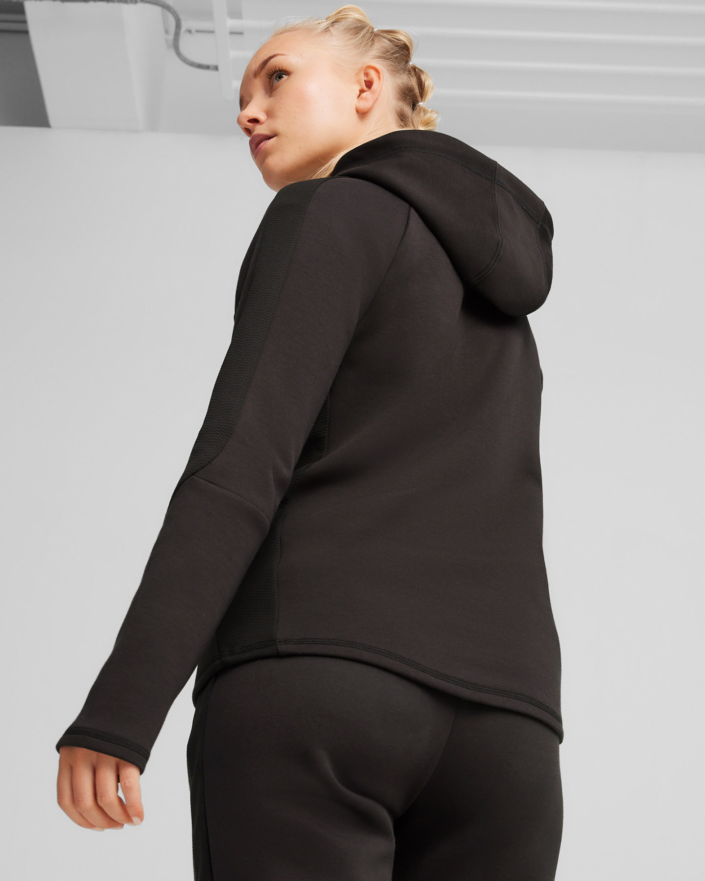 Felpa PUMA EVOSTRIPE W - Nero - 3 | Cisalfa Sport