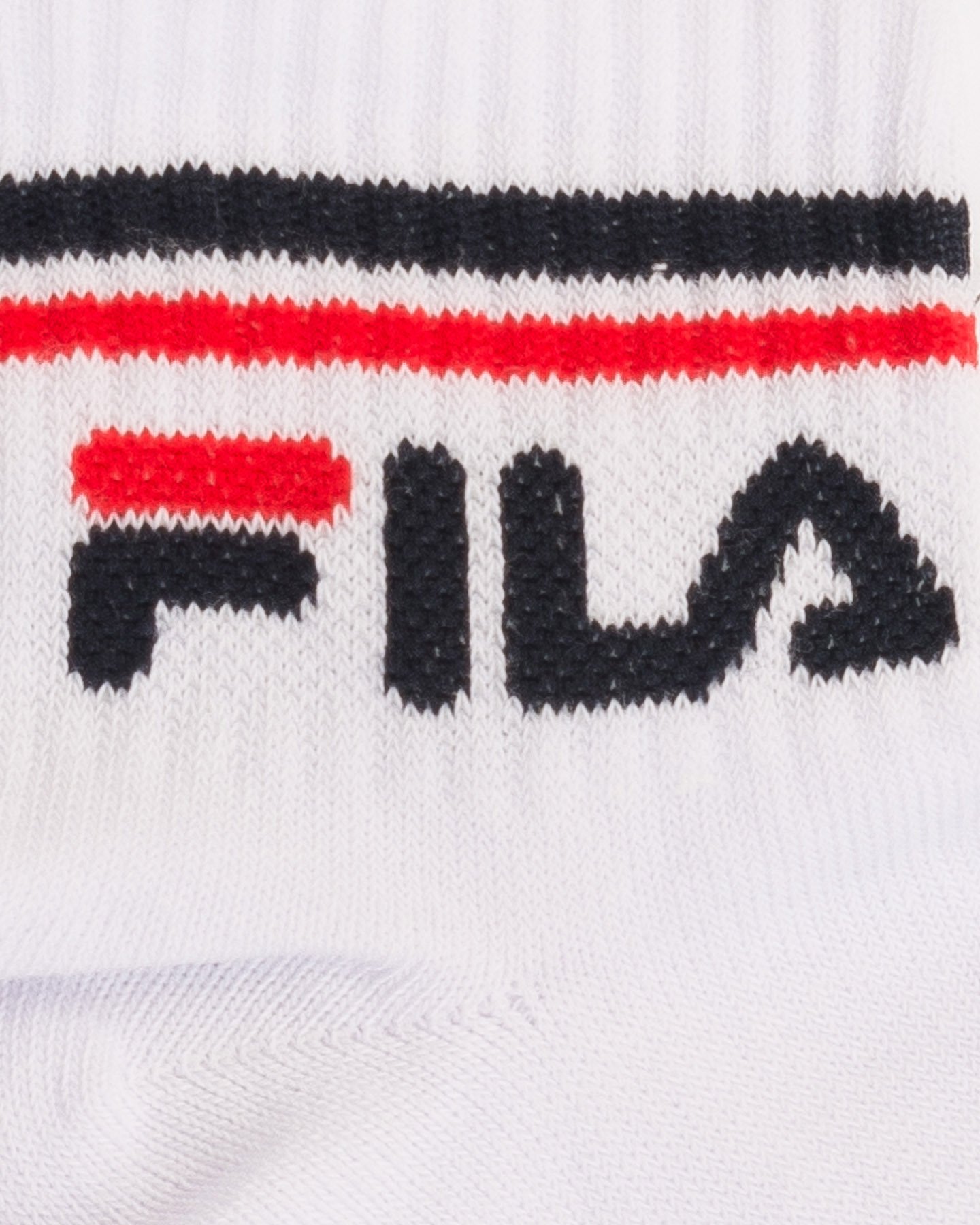 Calze FILA SET DA 3 INVISIBLE JR - Bianco - 2 | Cisalfa Sport