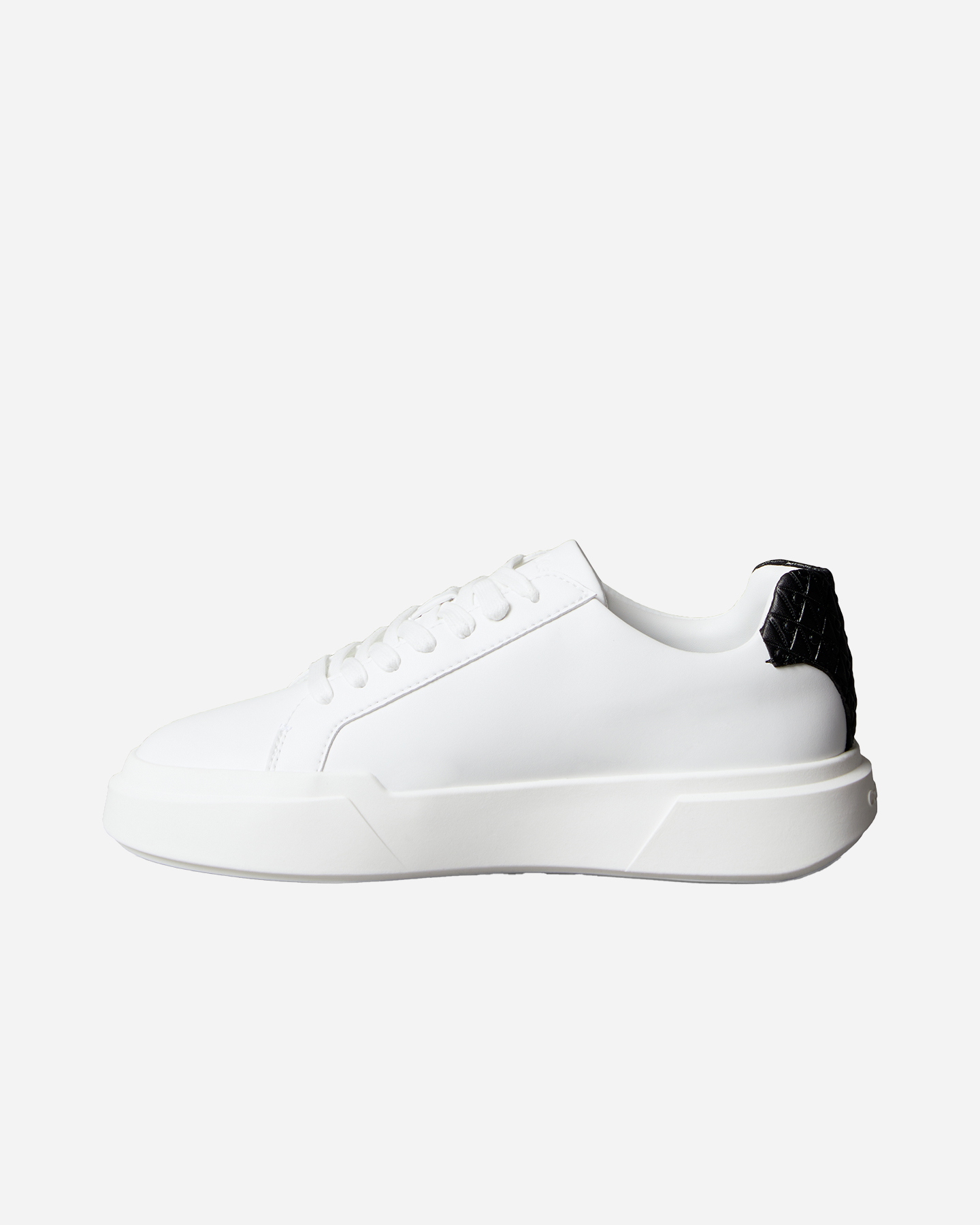 Scarpe sneakers CALVIN KLEIN JEANS CHUNKY CUPSOLE LACEUP LTH W - Bianco - 4 | Cisalfa Sport
