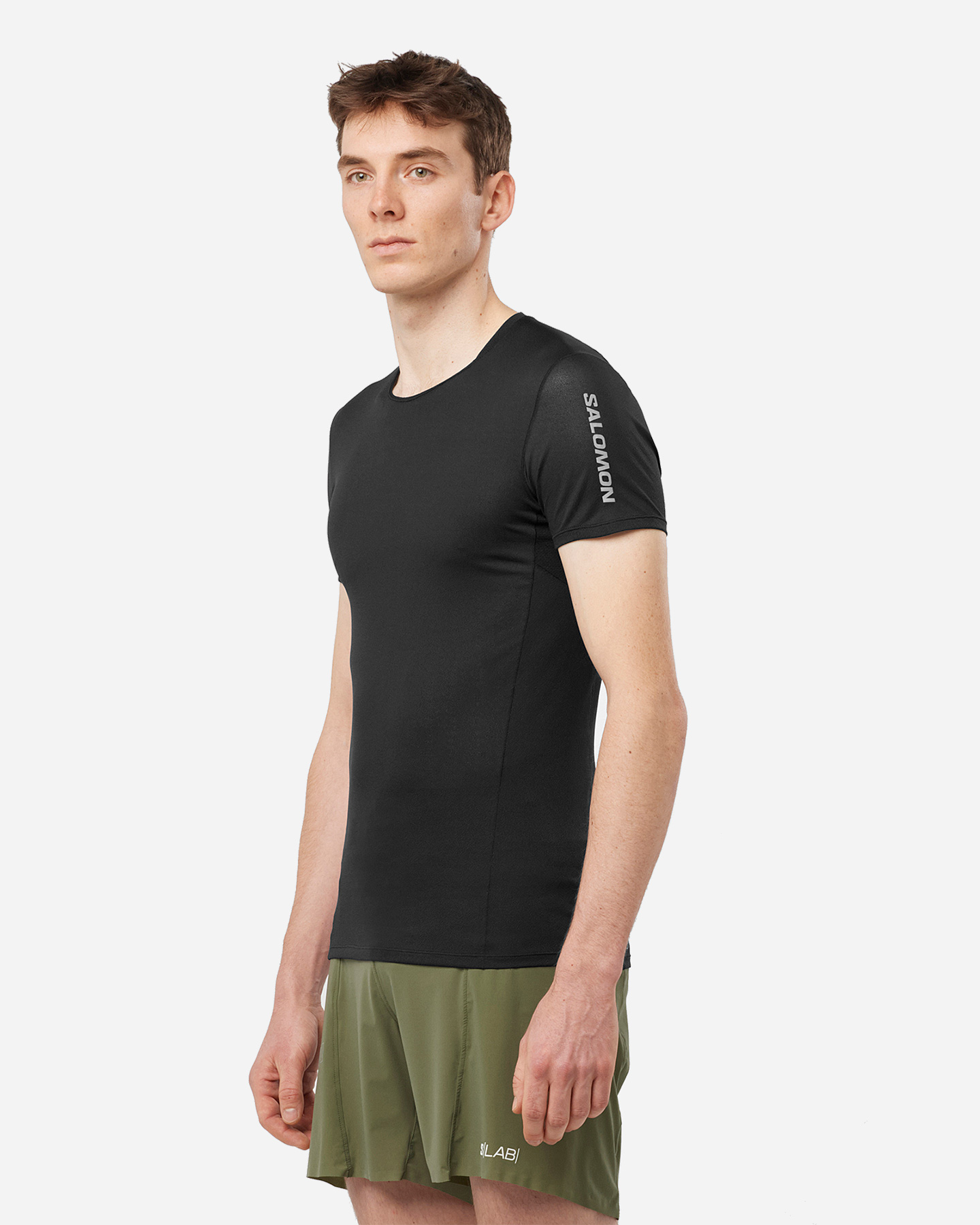 T-shirt running SALOMON S-LAB SENSE M - Nero - 2 | Cisalfa Sport