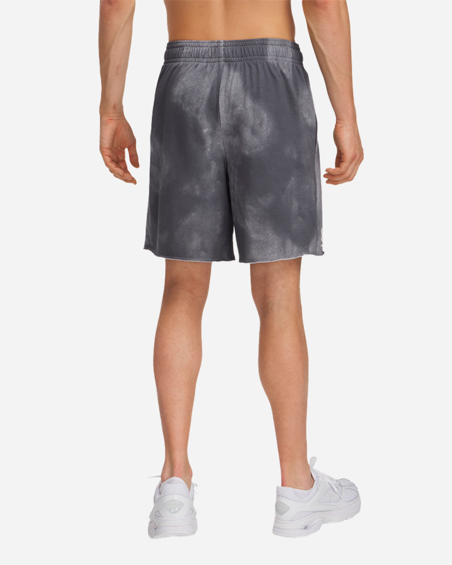 Pantaloncini UNDER ARMOUR RIVAL TERRY PRINTED M - Grigio - 1 | Cisalfa Sport