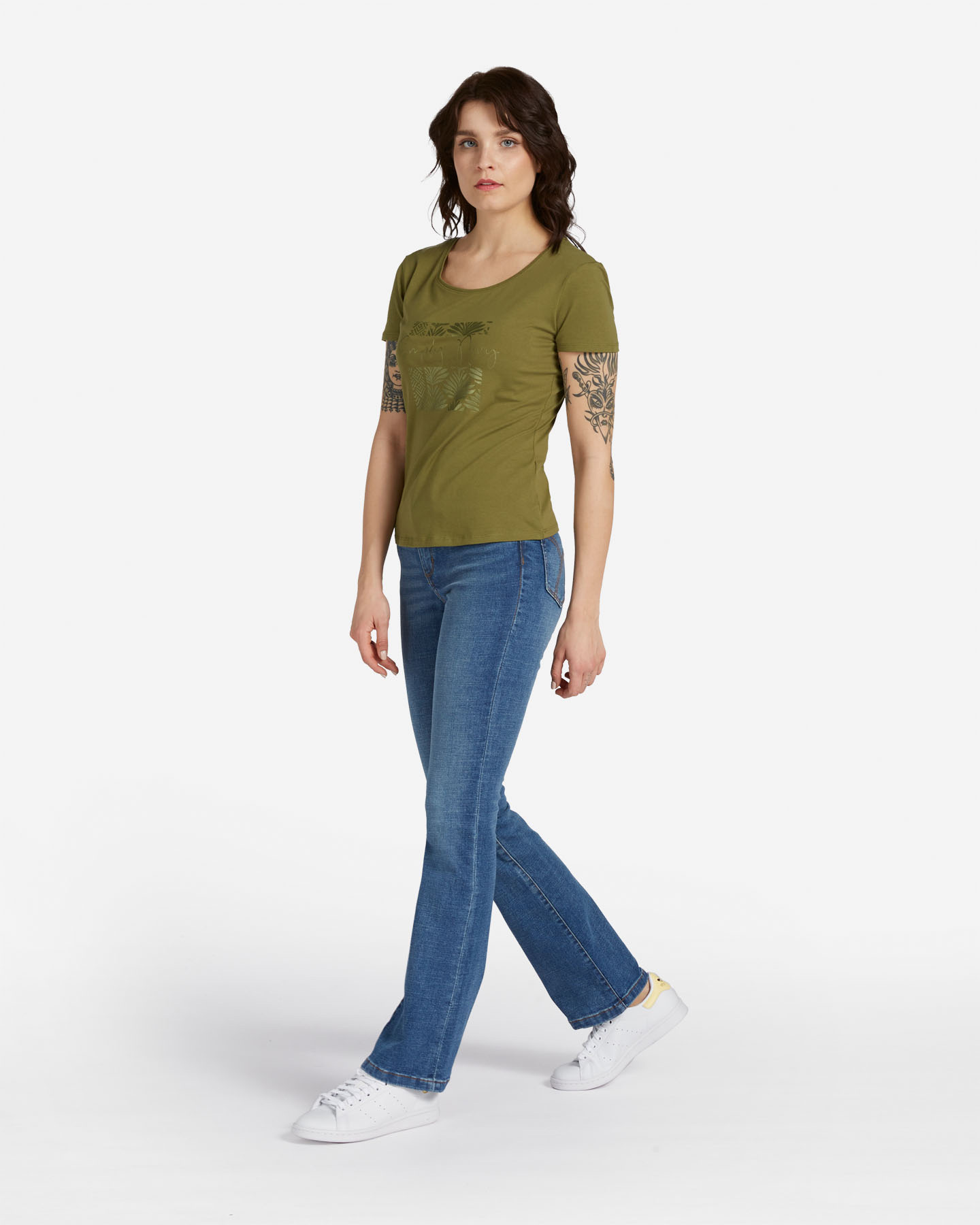 T-shirt DACK'S ESSENTIAL W - Verde - 3 | Cisalfa Sport