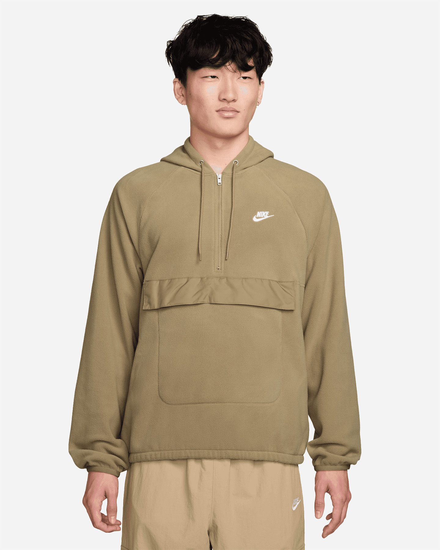 Felpa NIKE HALF ZIP WINTERIZED M - Beige - 0 | Cisalfa Sport