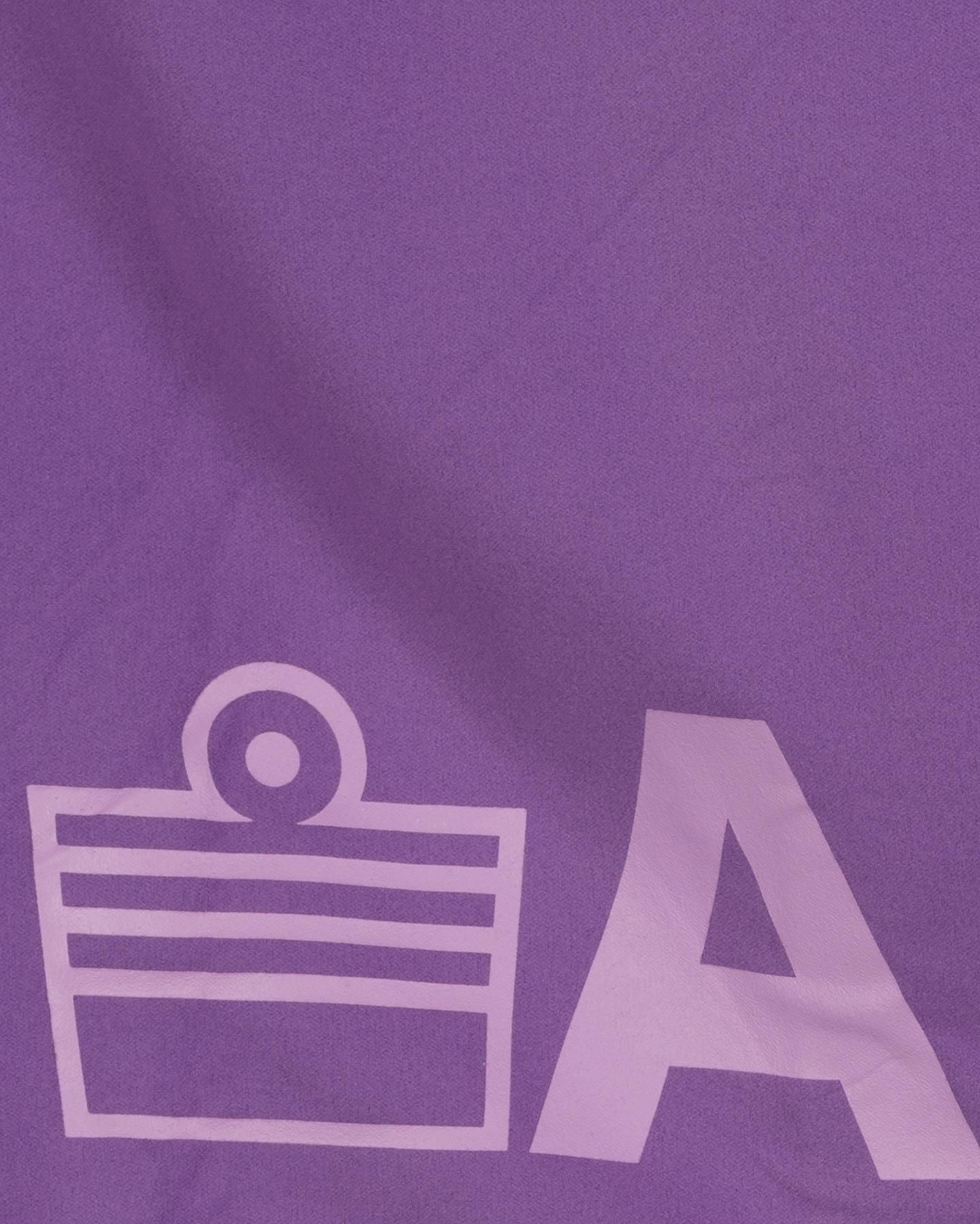 Telo mare ADMIRAL MICROFIBRA LOGO  - Viola - 2 | Cisalfa Sport