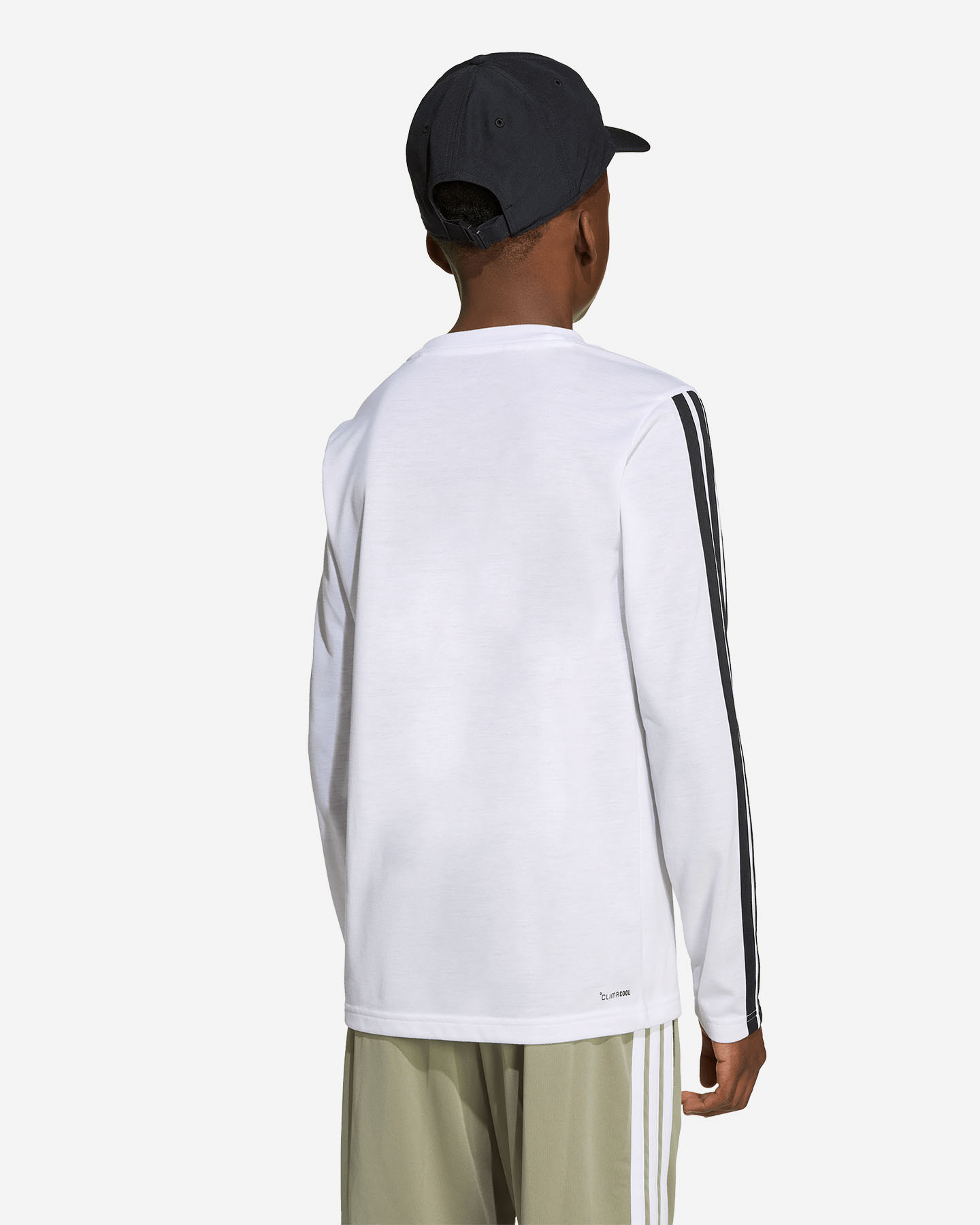 T-shirt ADIDAS 3STRIPES JR - Bianco - 2 | Cisalfa Sport