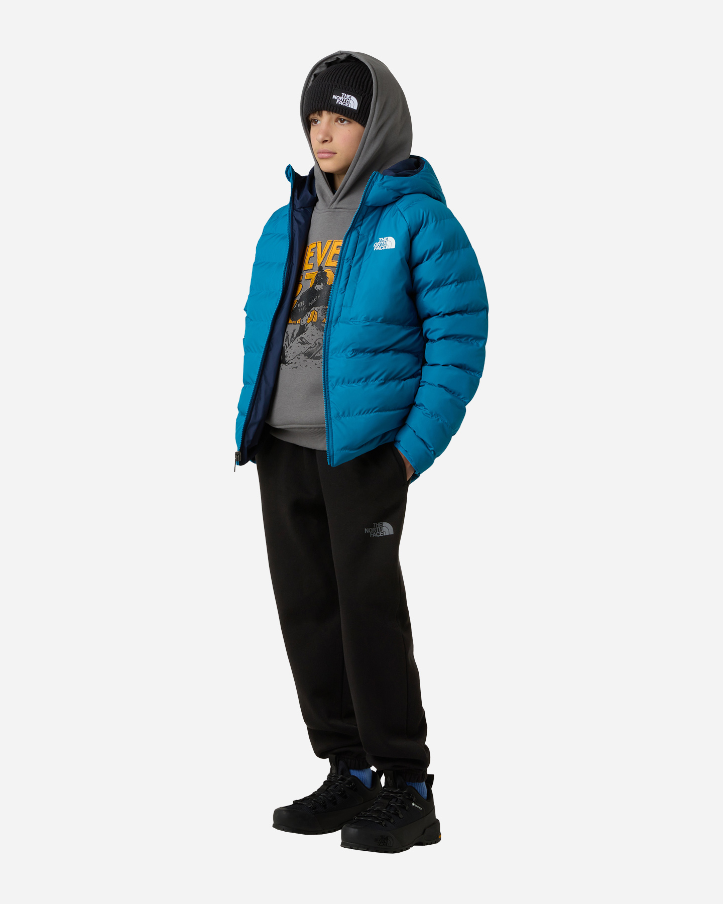 Giubbotto THE NORTH FACE PERRITO REVERS JR - Blu - 5 | Cisalfa Sport