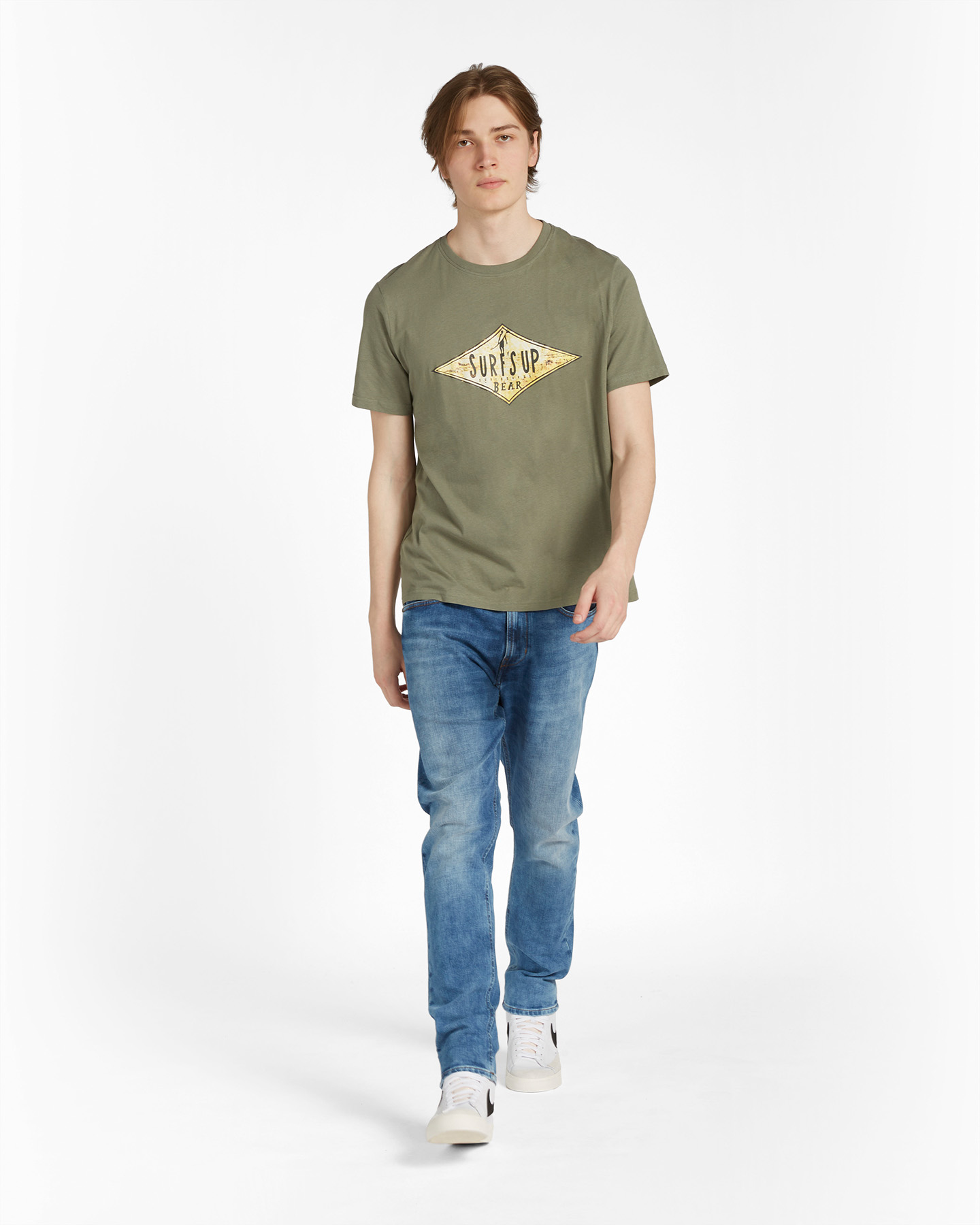 T-shirt BEAR SURFER CONCEPT M - Verde - 3 | Cisalfa Sport