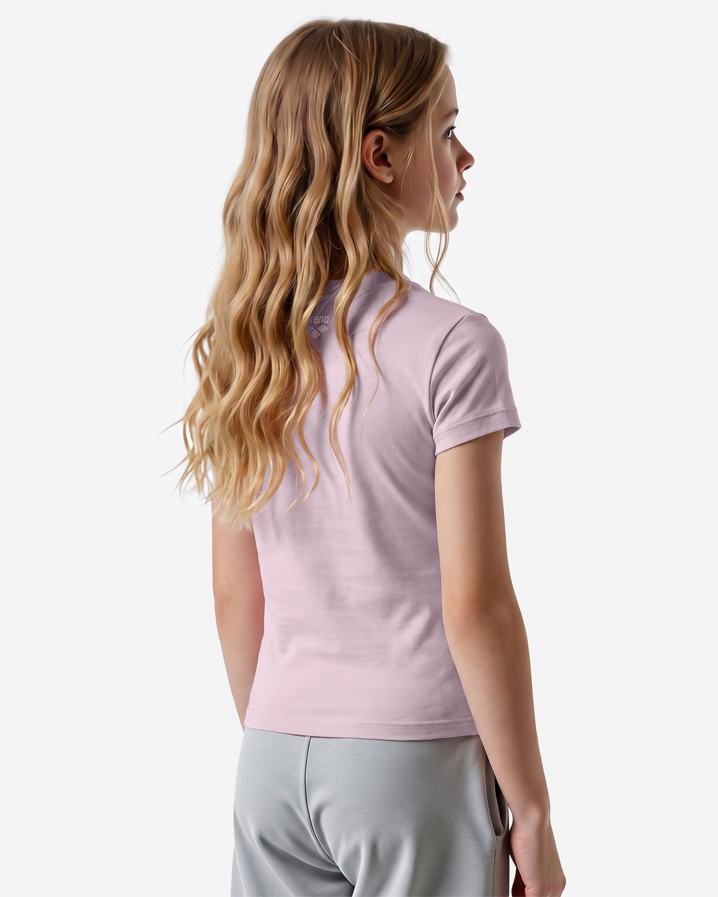 T-shirt ARENA ATHLETIC ESSENTIAL JR - Rosa - 3 | Cisalfa Sport