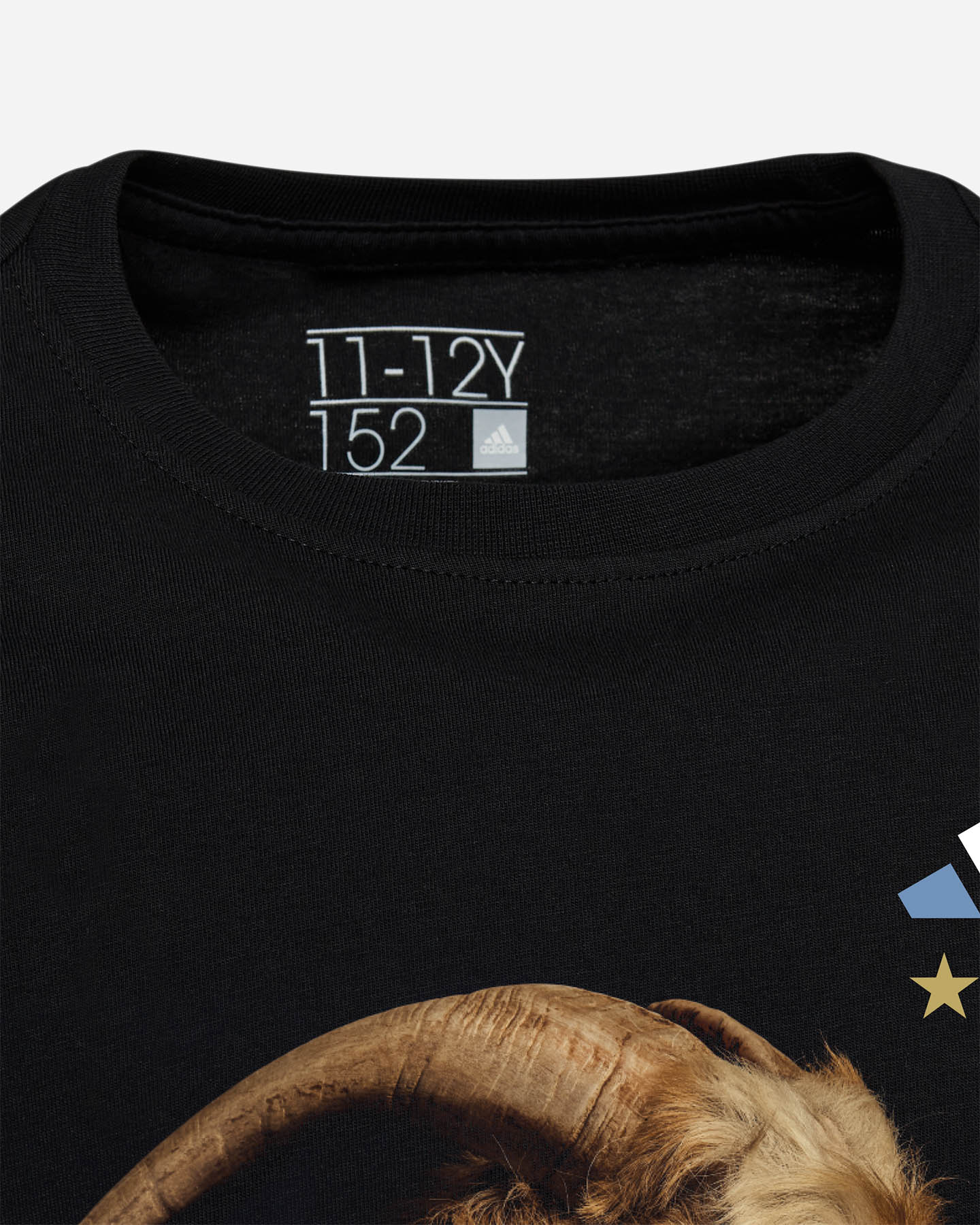 Maglia calcio ADIDAS MESSI GOAT JR - Nero - 2 | Cisalfa Sport