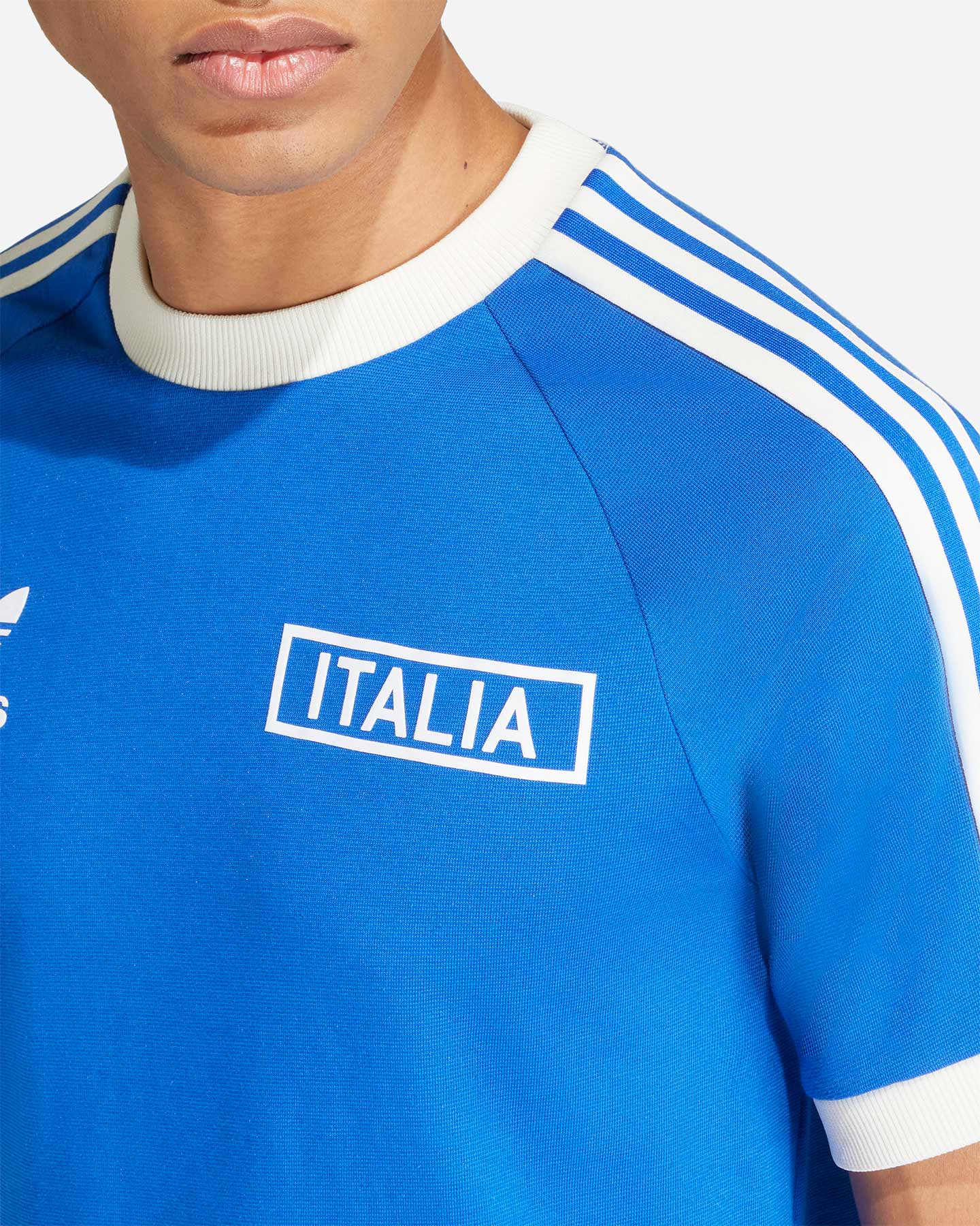 Abbigliamento calcio ufficiale ADIDAS ITALIA OG ADICOLOR 3 STRIPES M - Blu royal - 4 | Cisalfa Sport