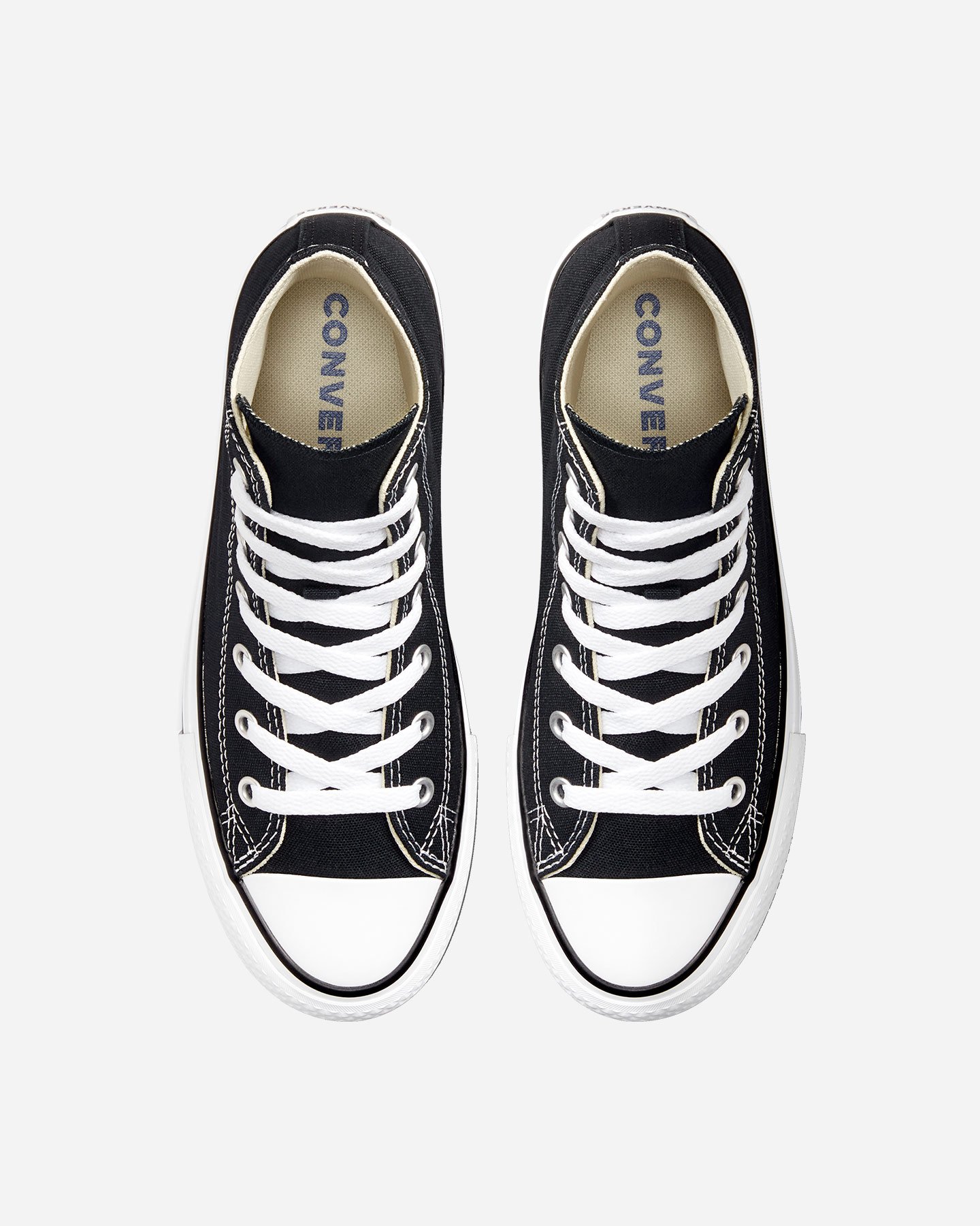 Scarpe sneakers CONVERSE CHUCK TAYLOR ALL STAR EVA LIFT PLAT GS JR - Nero - 3 | Cisalfa Sport