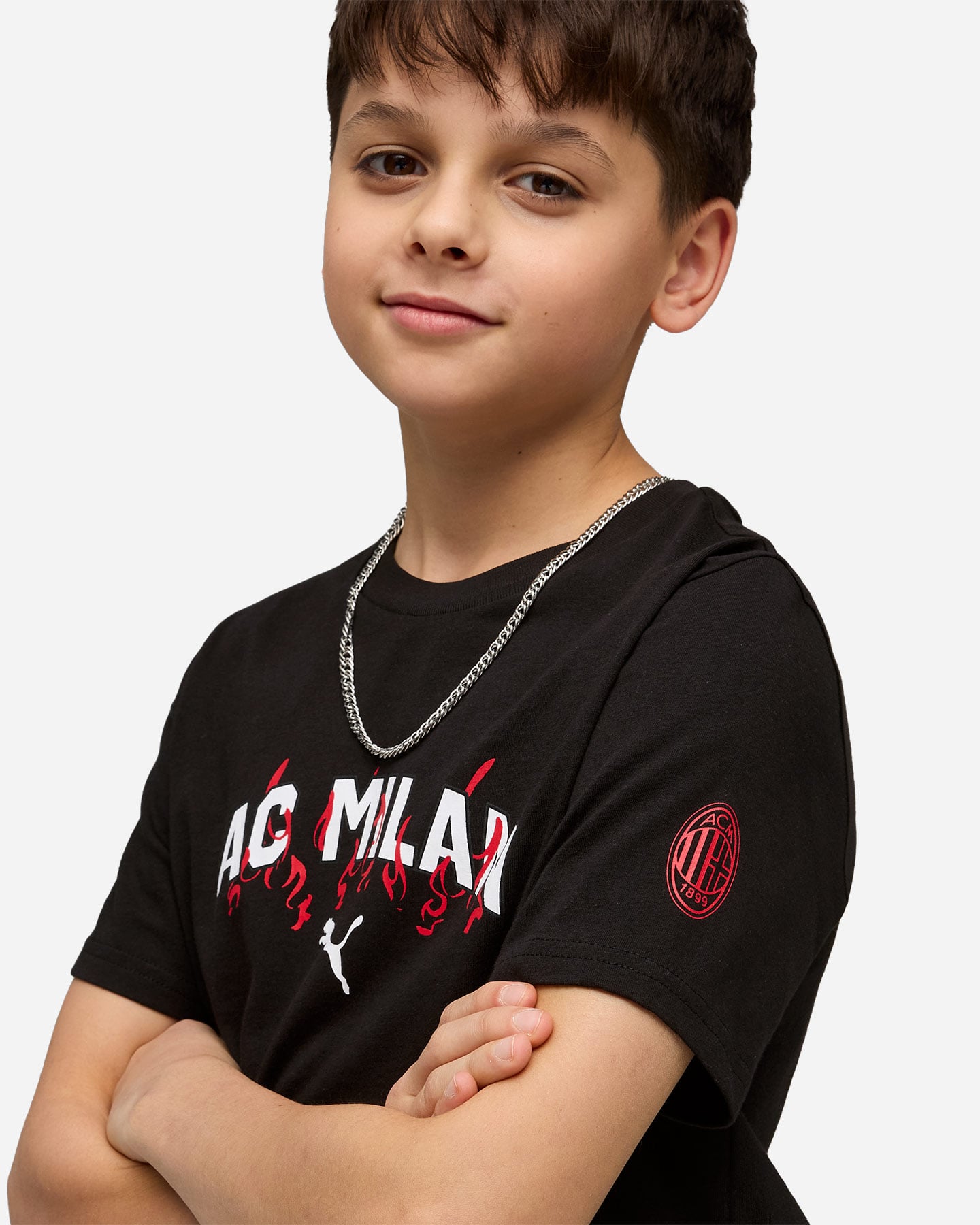 Abbigliamento calcio ufficiale PUMA MILAN FTBL CULTURE JR - Color mix - 5 | Cisalfa Sport