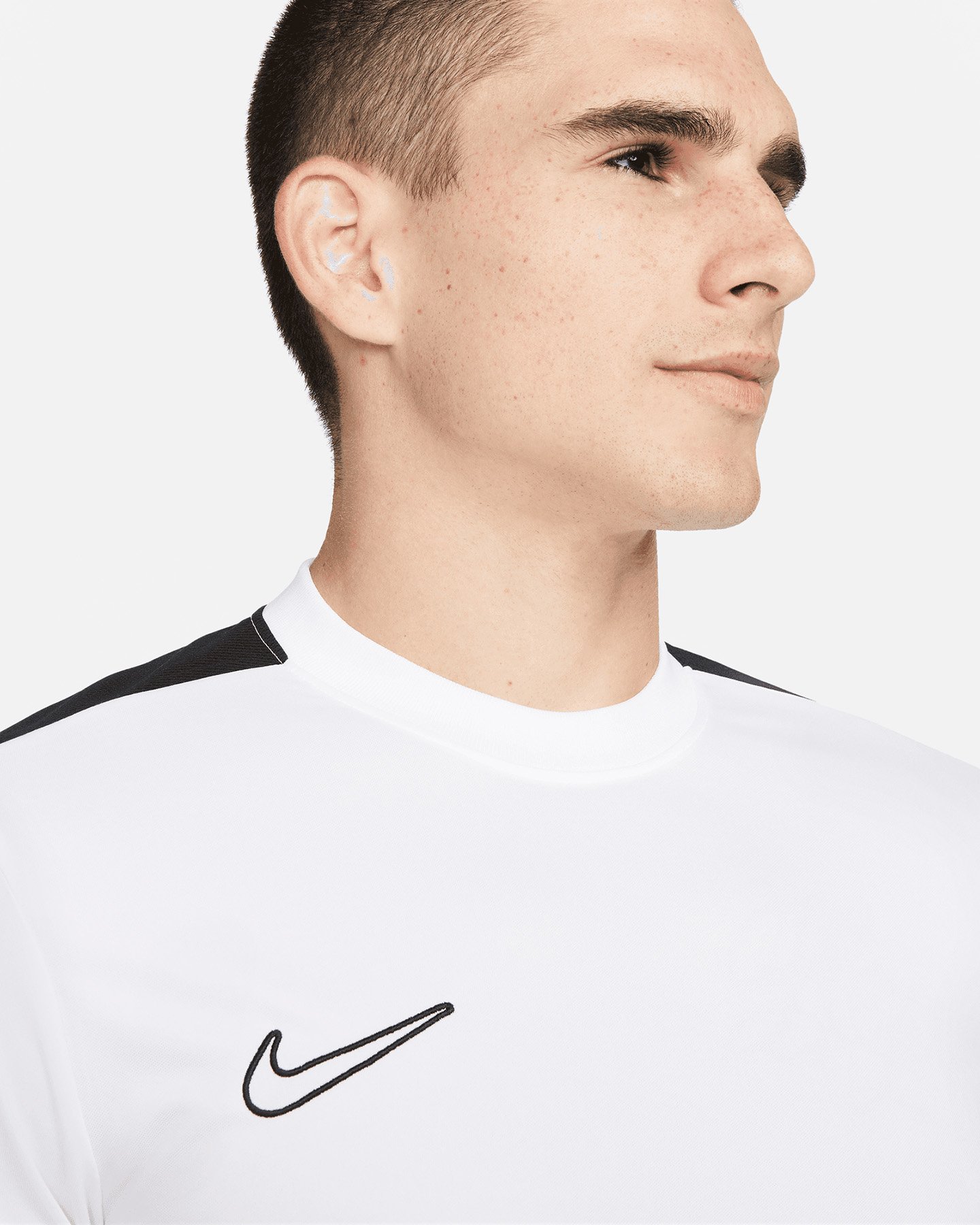 Maglia calcio NIKE ACADEMY M - Bianco - 3 | Cisalfa Sport