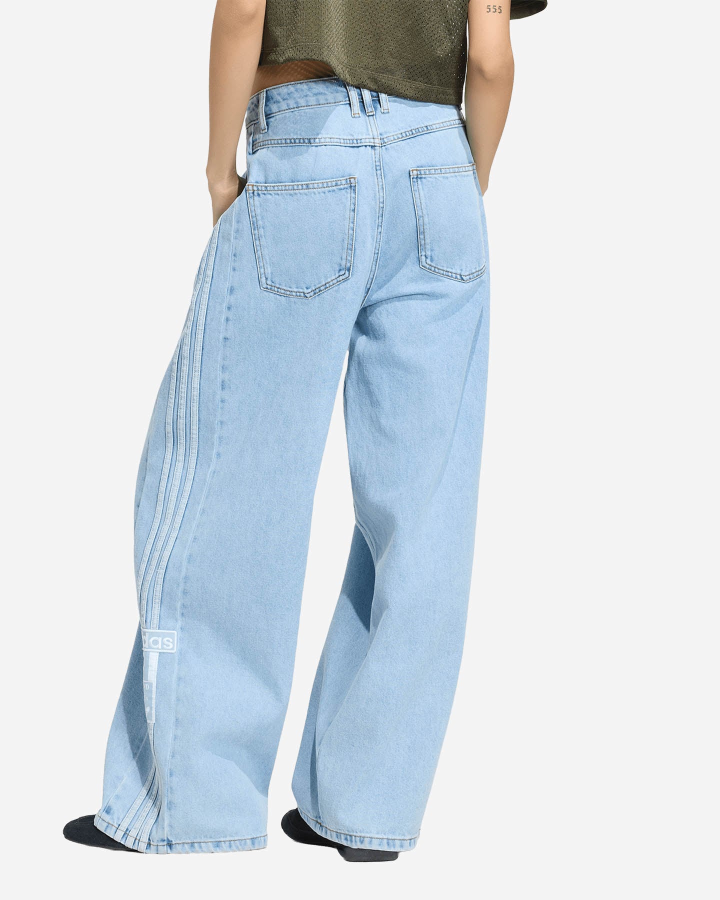 Jeans ADIDAS ADIBREAK W - Azzurro - 3 | Cisalfa Sport