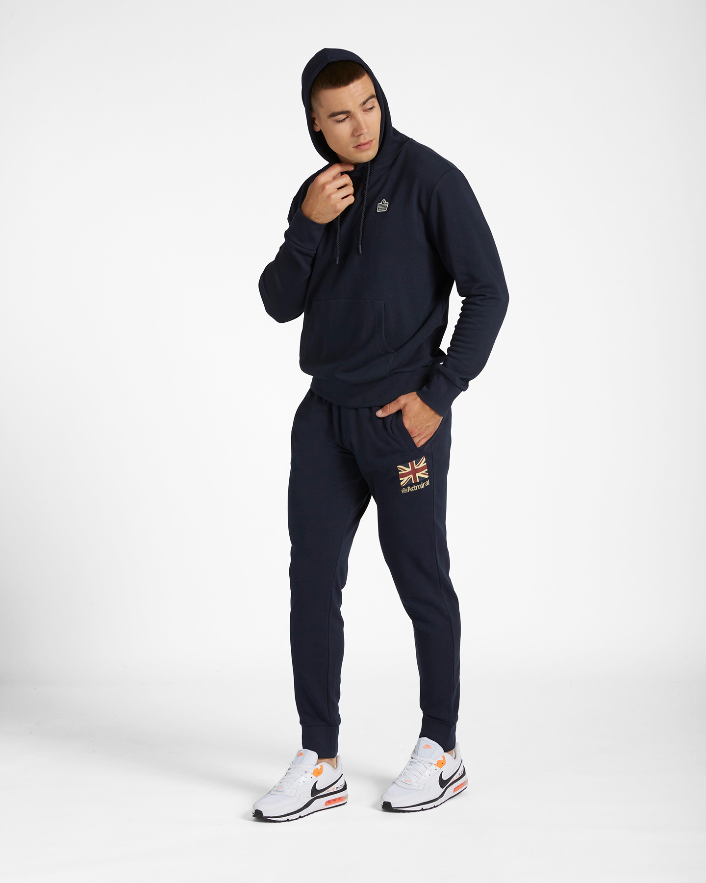 Felpa ADMIRAL BASIC M - Blu - 1 | Cisalfa Sport