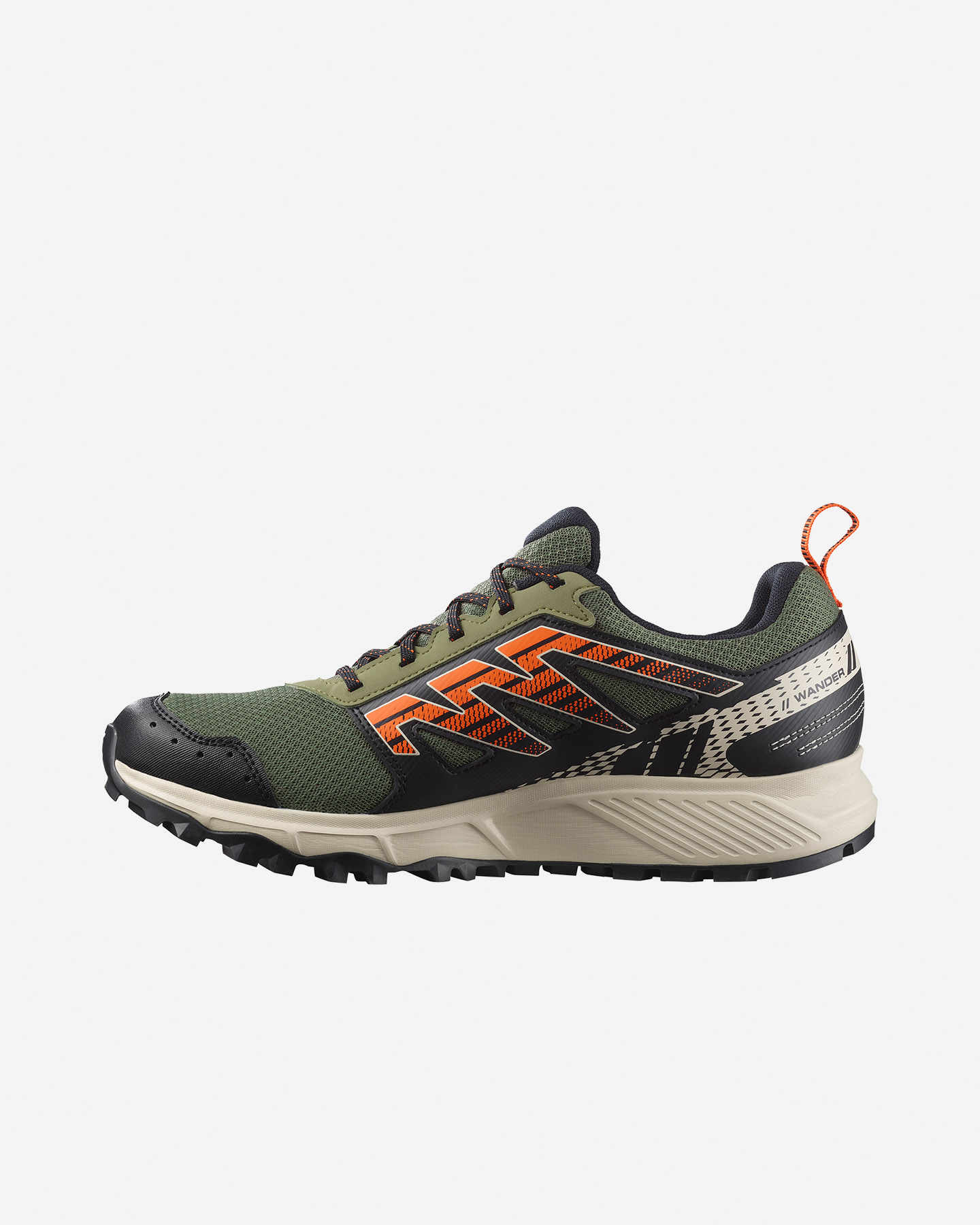 Scarpe trail SALOMON WANDER GTX M - Verde - 5 | Cisalfa Sport