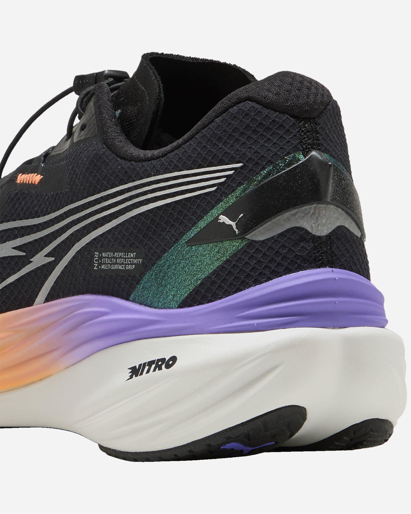 Scarpe running PUMA DEVIATE NITRO 3 WTR M - Nero - 5 | Cisalfa Sport
