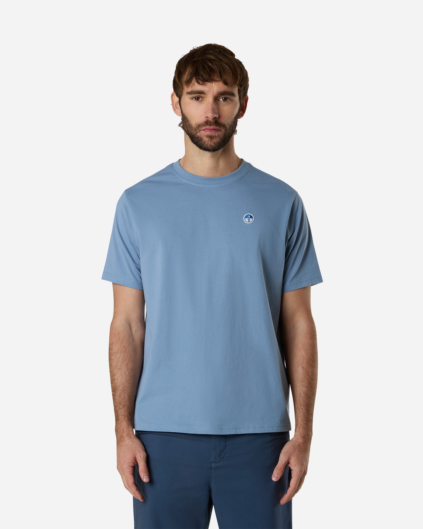 T-shirt NORTH SAILS BASIC BOLLO M - Blu - 1 | Cisalfa Sport