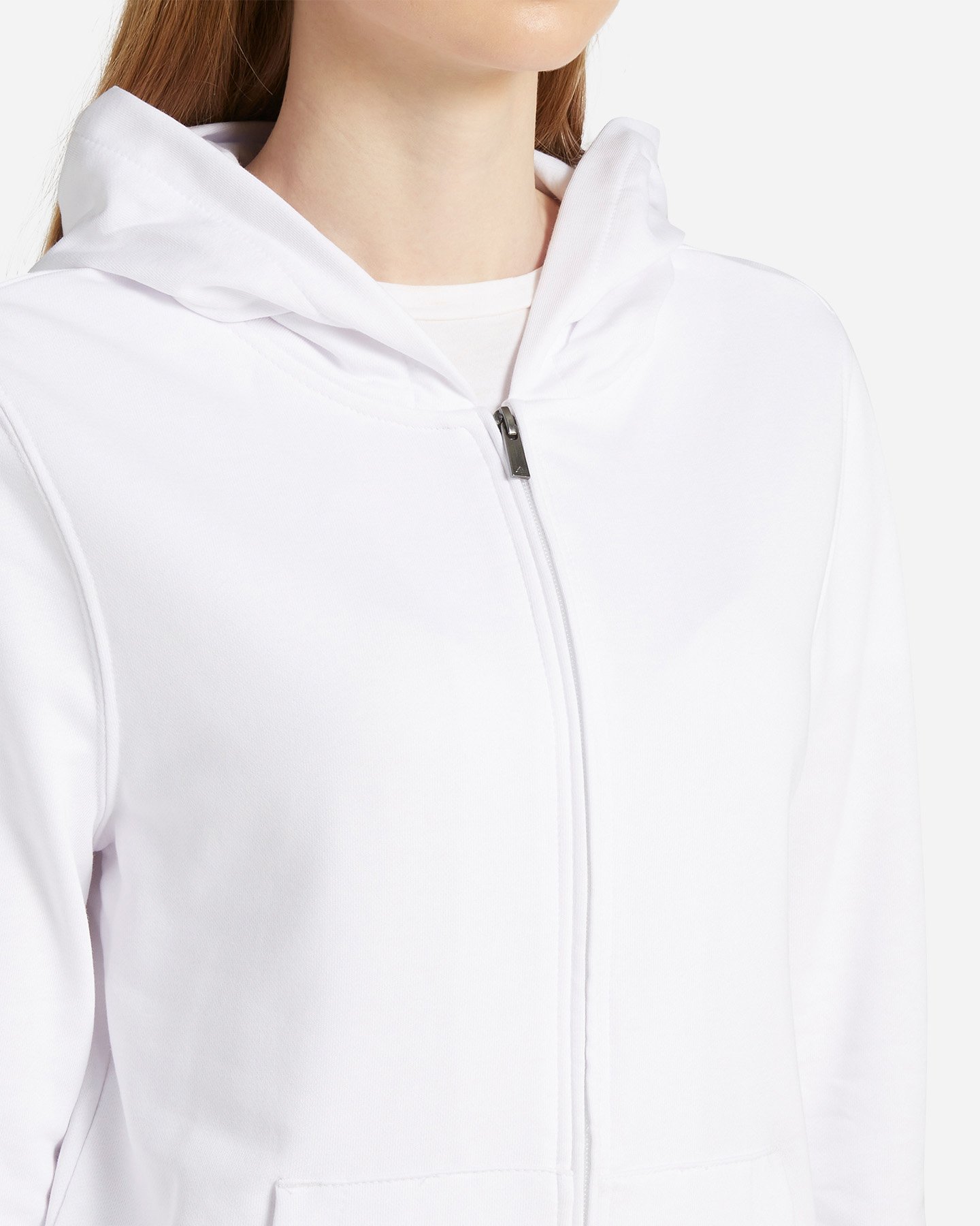 Felpa ABC BASIC W - Bianco - 4 | Cisalfa Sport