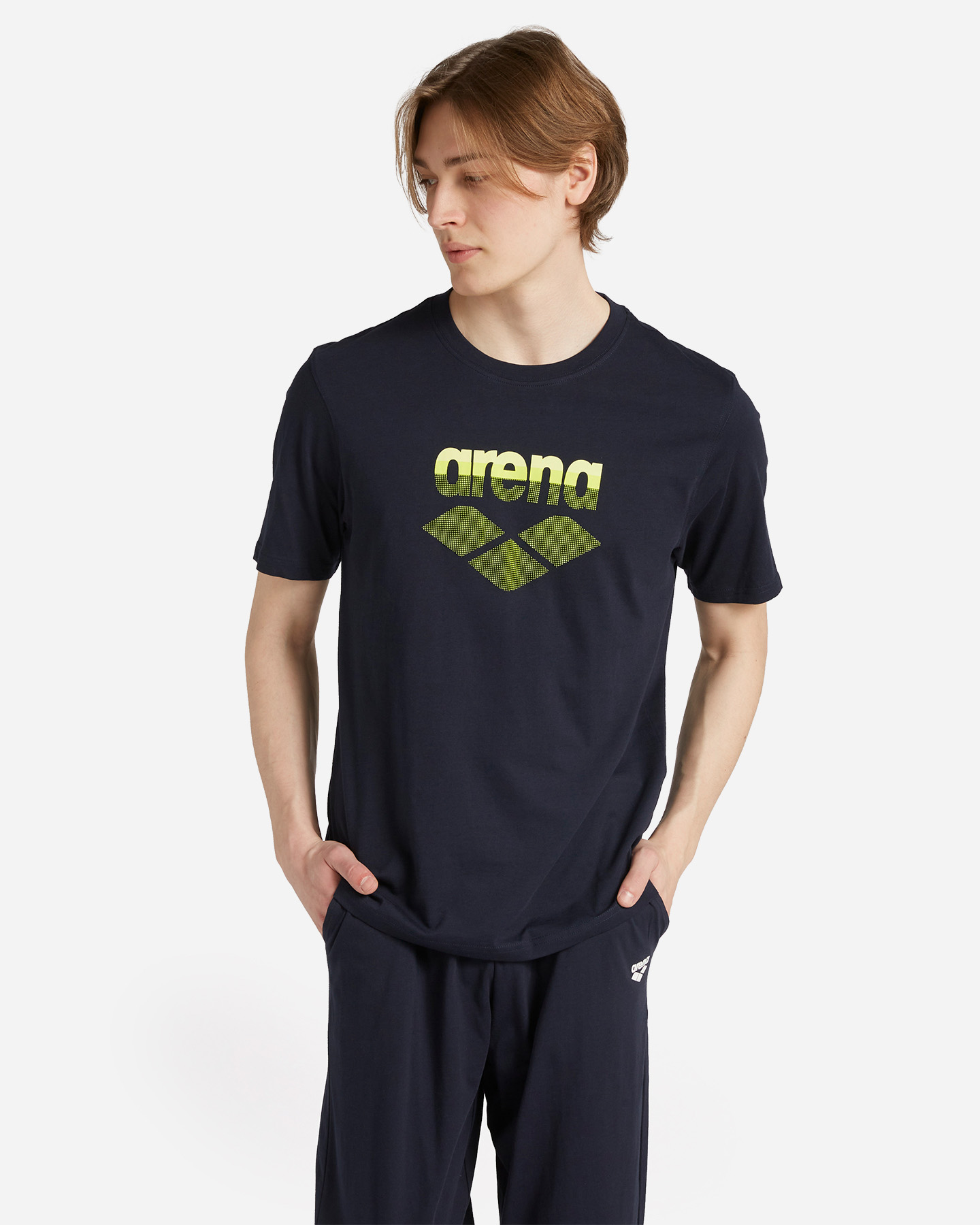T-shirt ARENA ATHLETIC M - Blu Navy - 0 | Cisalfa Sport