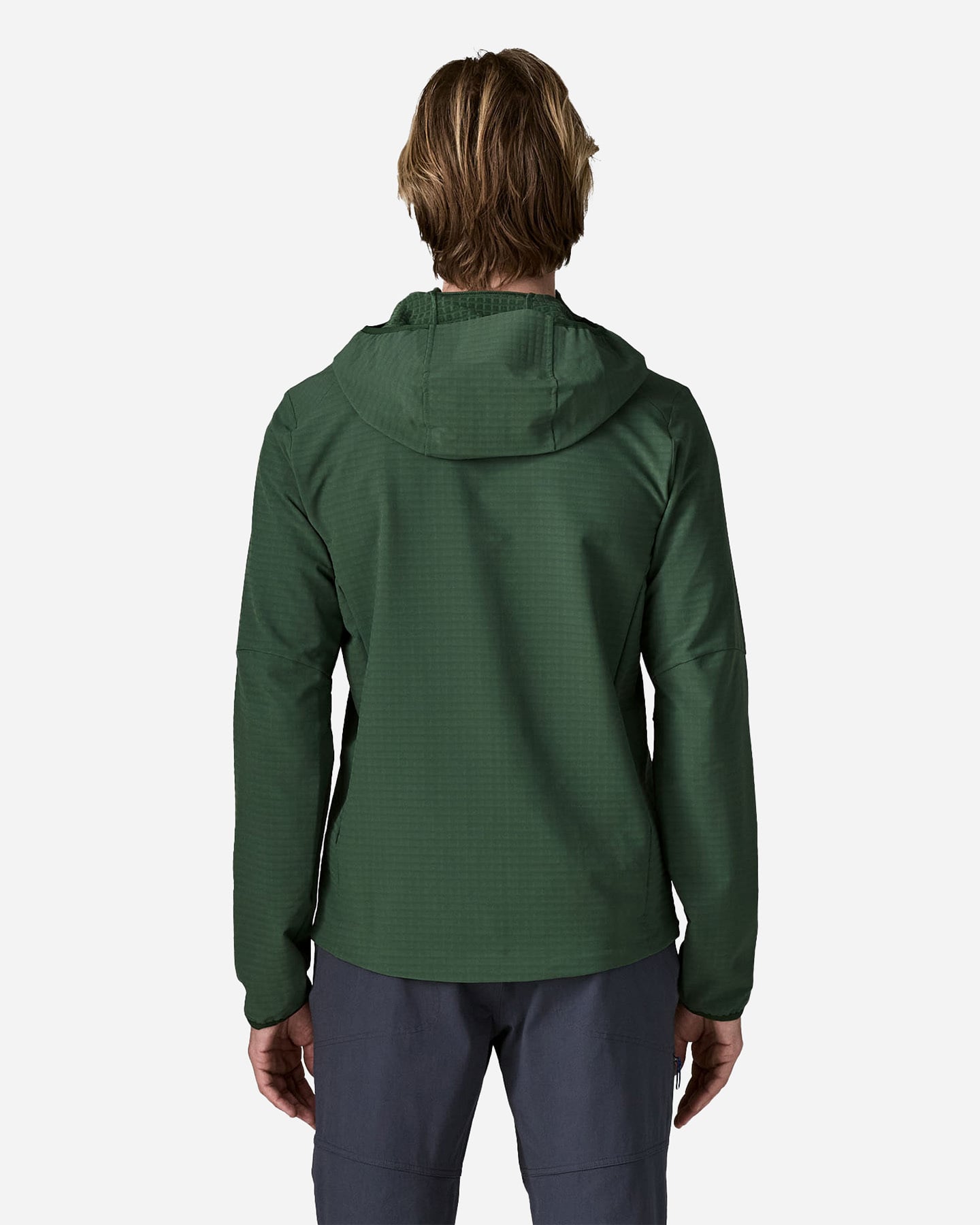 Pile PATAGONIA R1 TECHFACE M - Verde - 3 | Cisalfa Sport