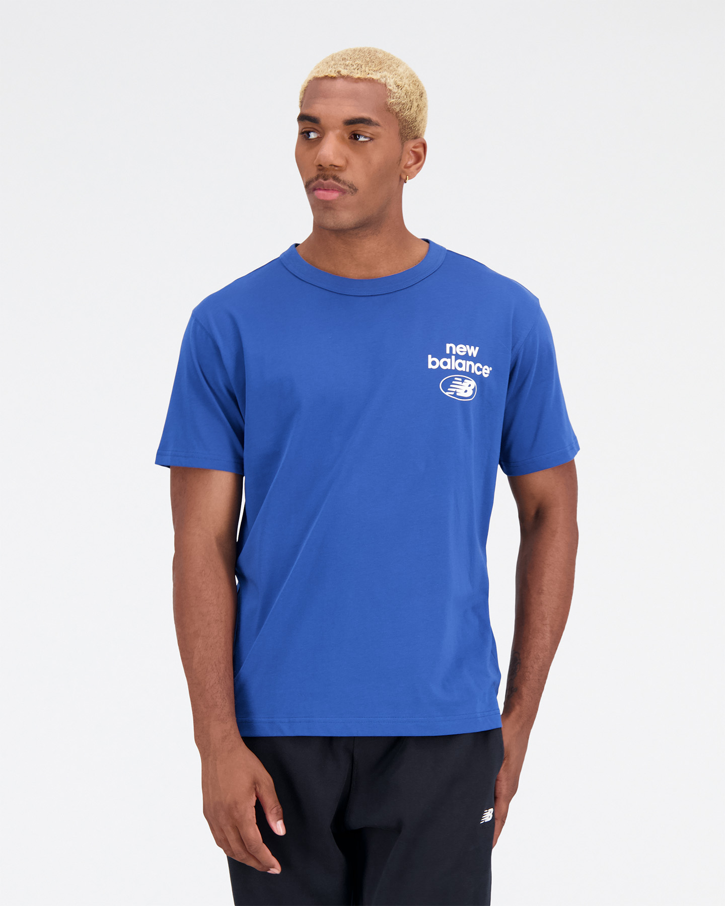 T-shirt NEW BALANCE ESSENTIAL REIMAGINED M - Blu - 0 | Cisalfa Sport