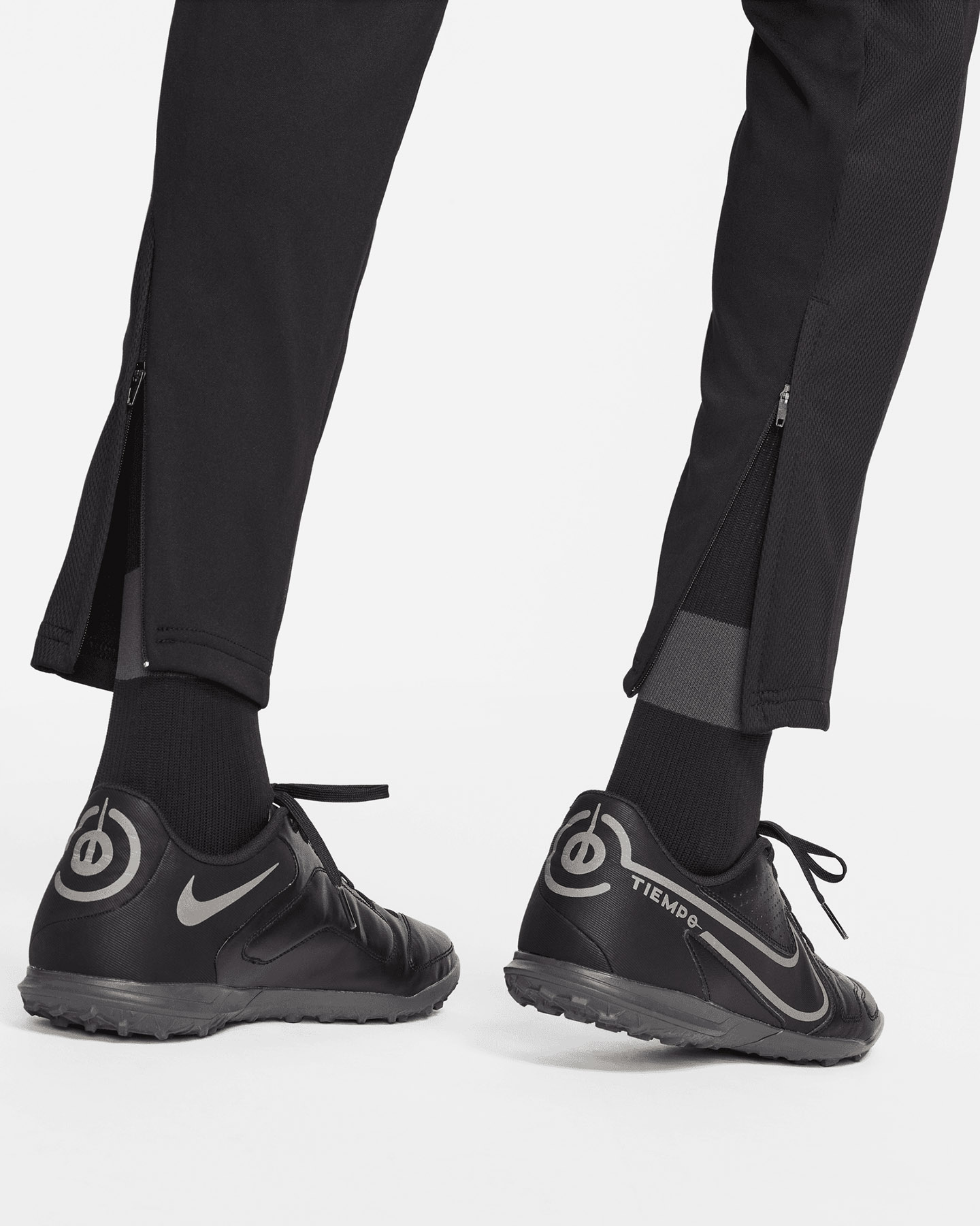 Pantaloncini calcio NIKE ACADEMY ZIPPERED M - Nero - 2 | Cisalfa Sport