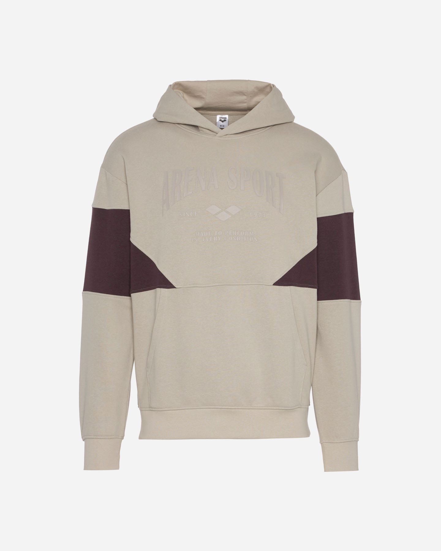 Felpa ARENA ATHLETIC ESSENTIAL M - Beige - 0 | Cisalfa Sport